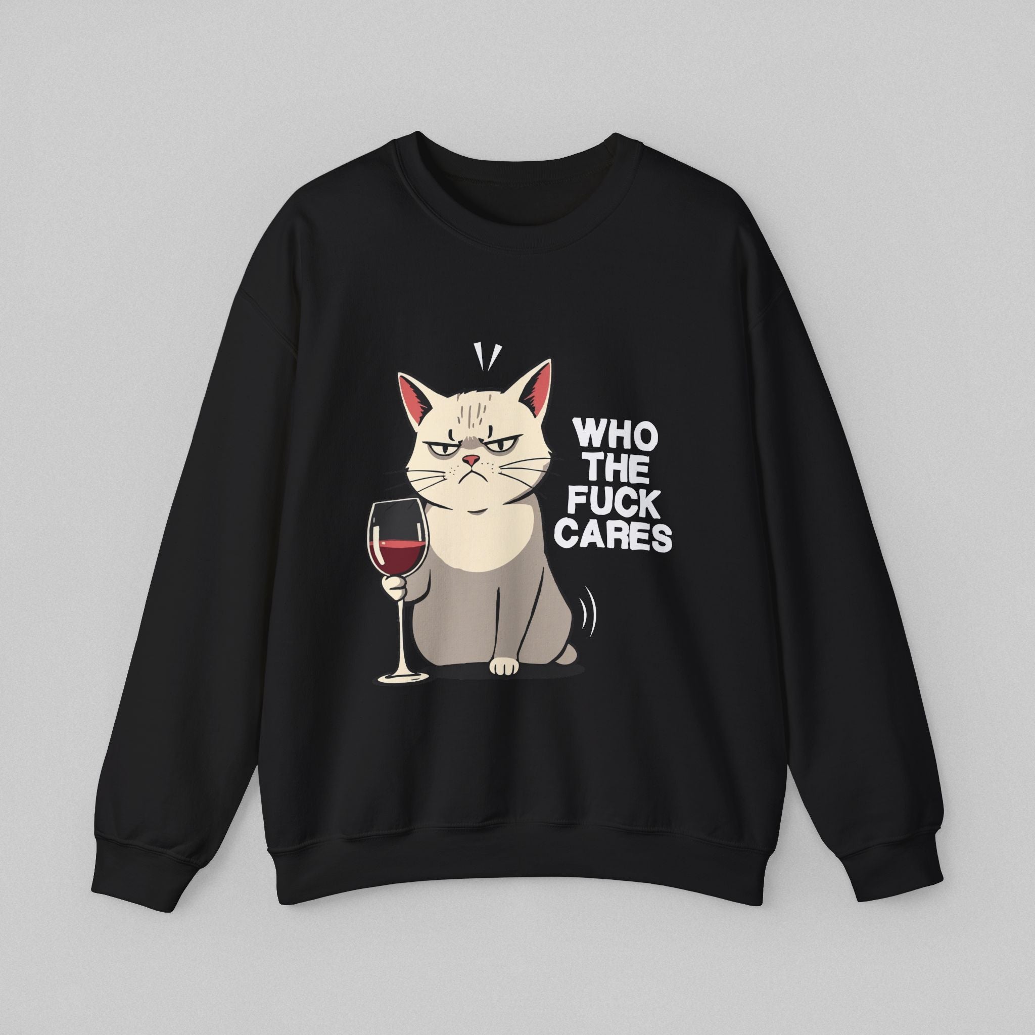 Who the Fuck Cares Women's Sweatshirt