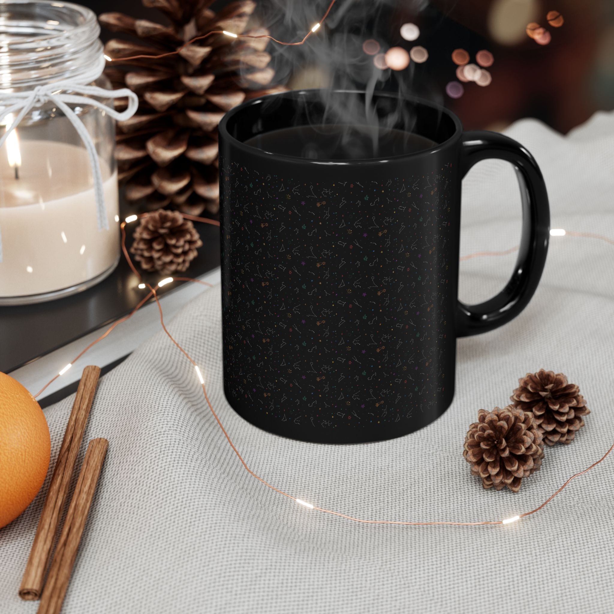 My Galaxy! Black Mug