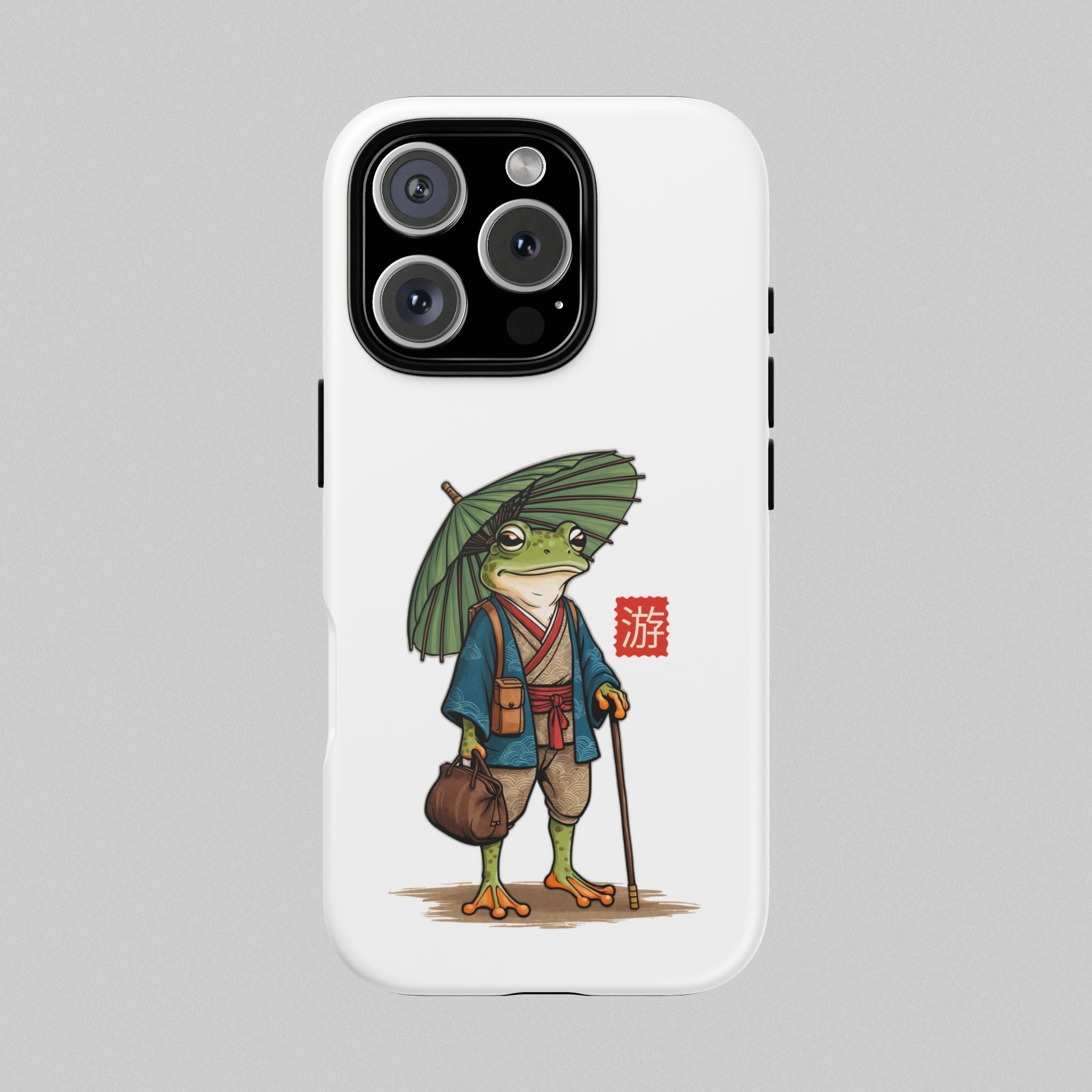 Traveling Frog! Phone Case