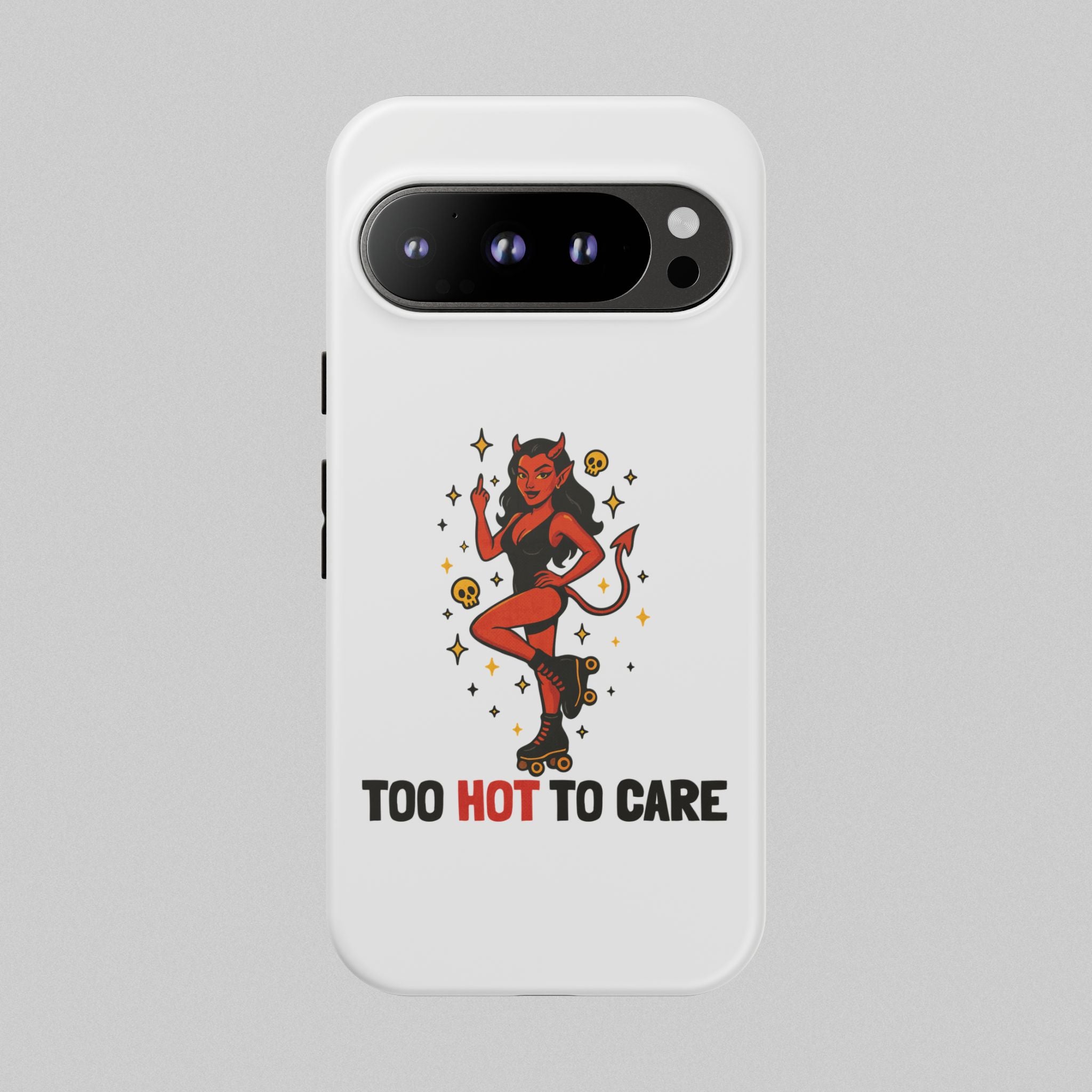 Too Hot to Care! Phone Case