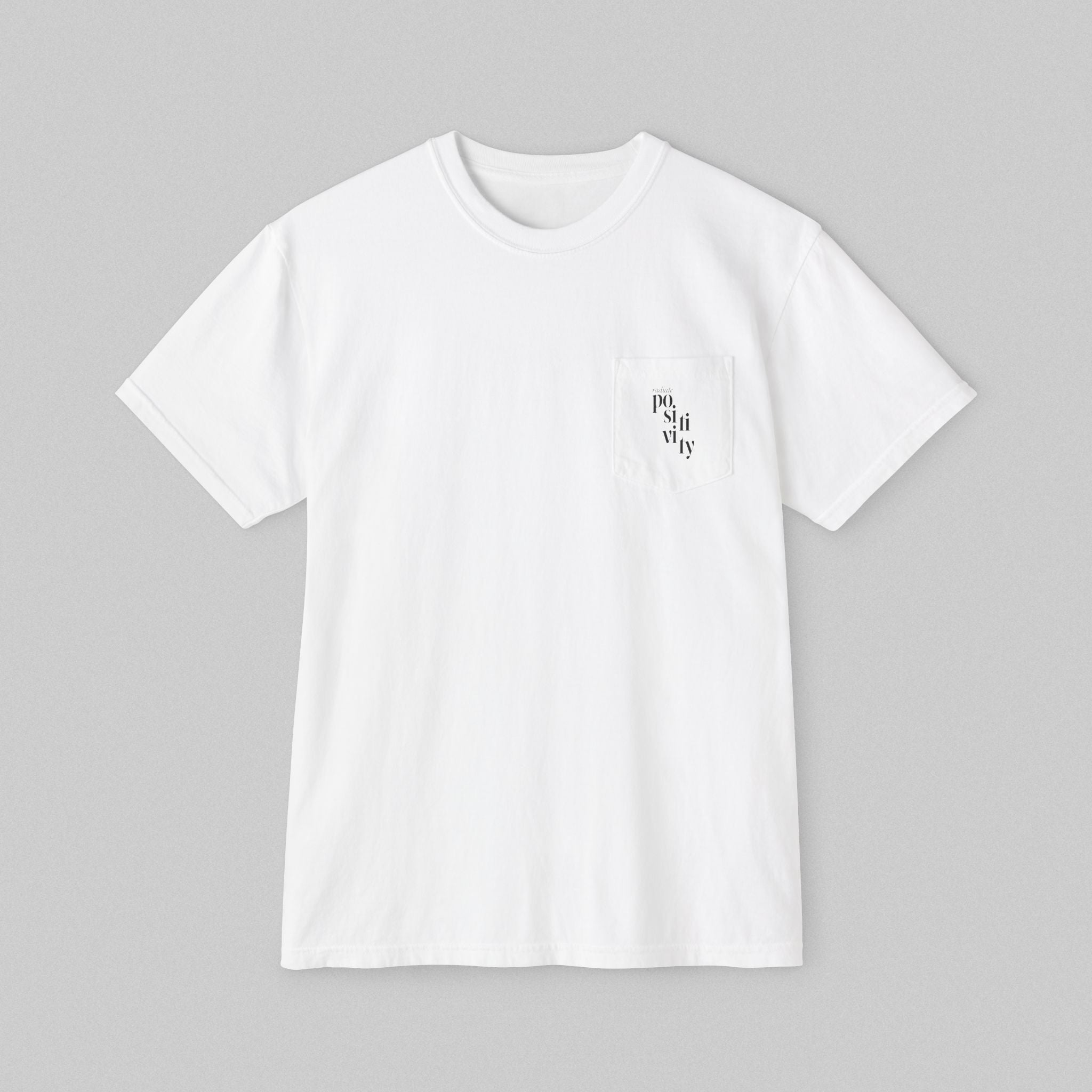 Radiate Positivity! Women's Pocket T-Shirt