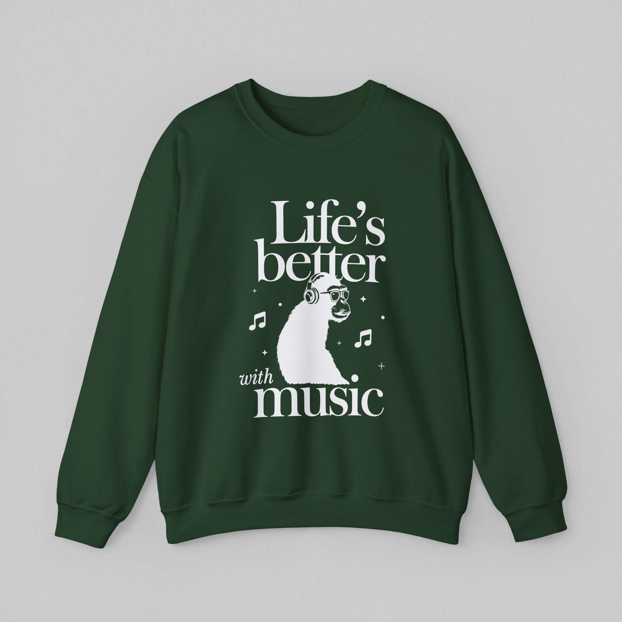Life's Better with Music Women's Sweatshirt