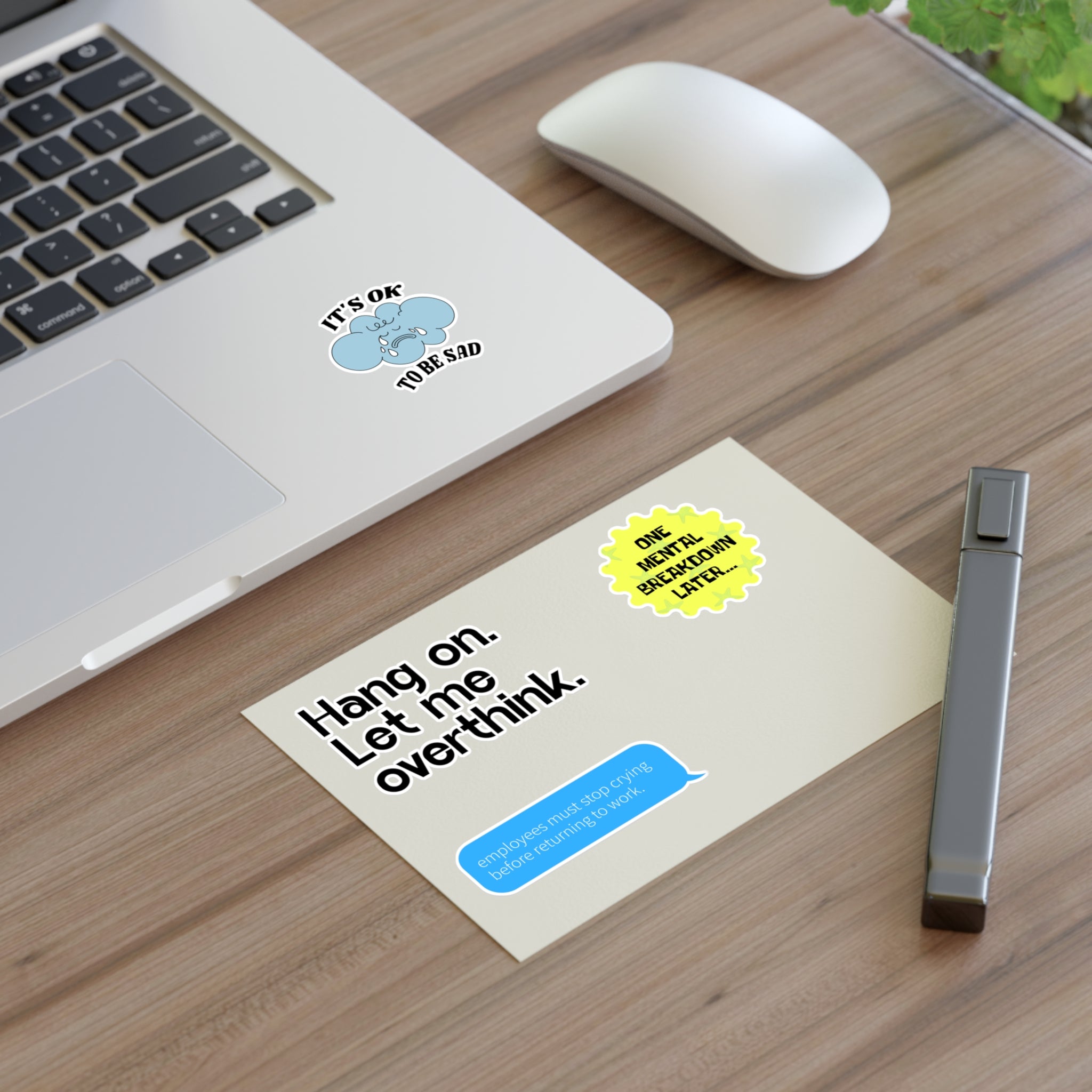 Certified Overthinker Sticker Set