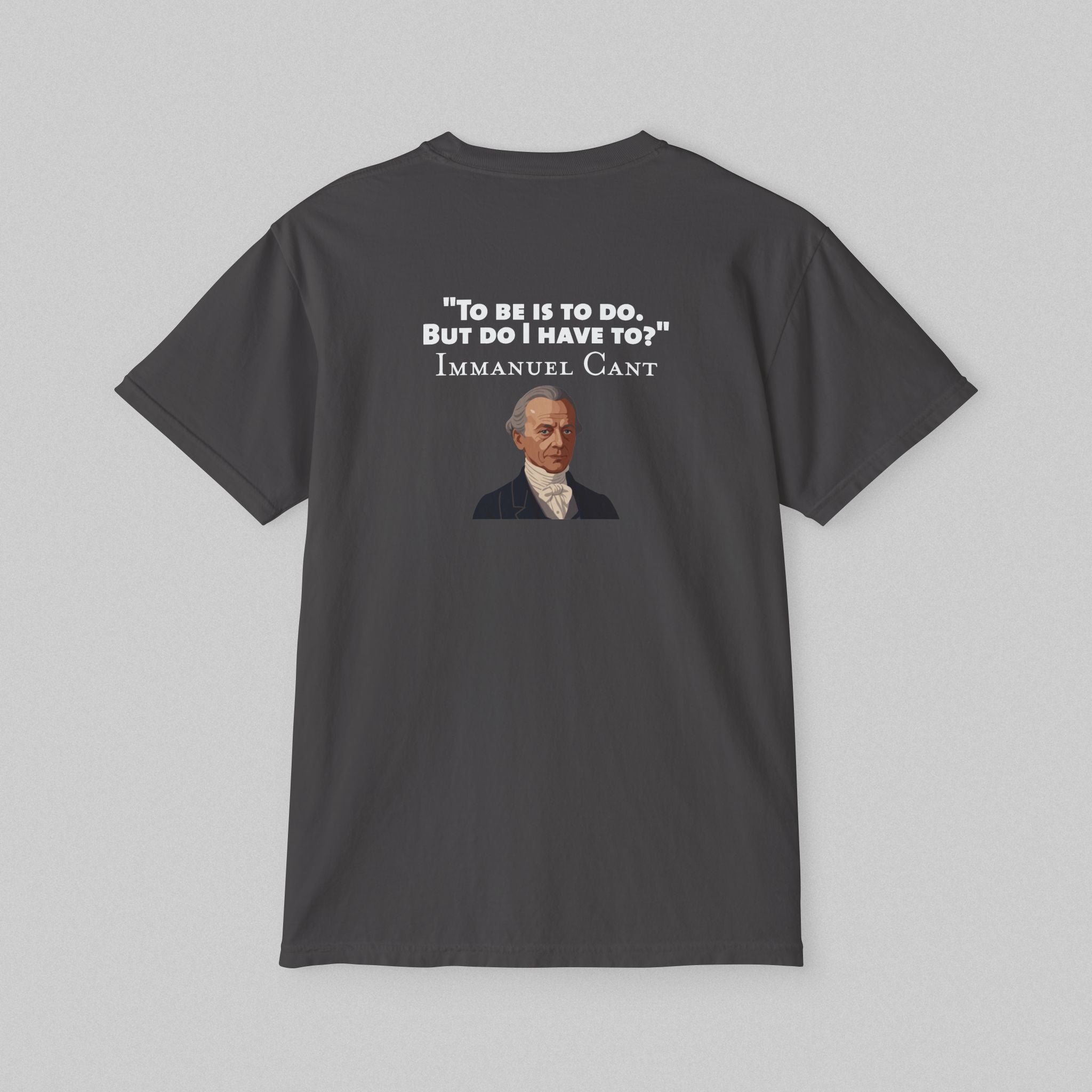 To be - Immanuel Kant Men's Pocket T-Shirt