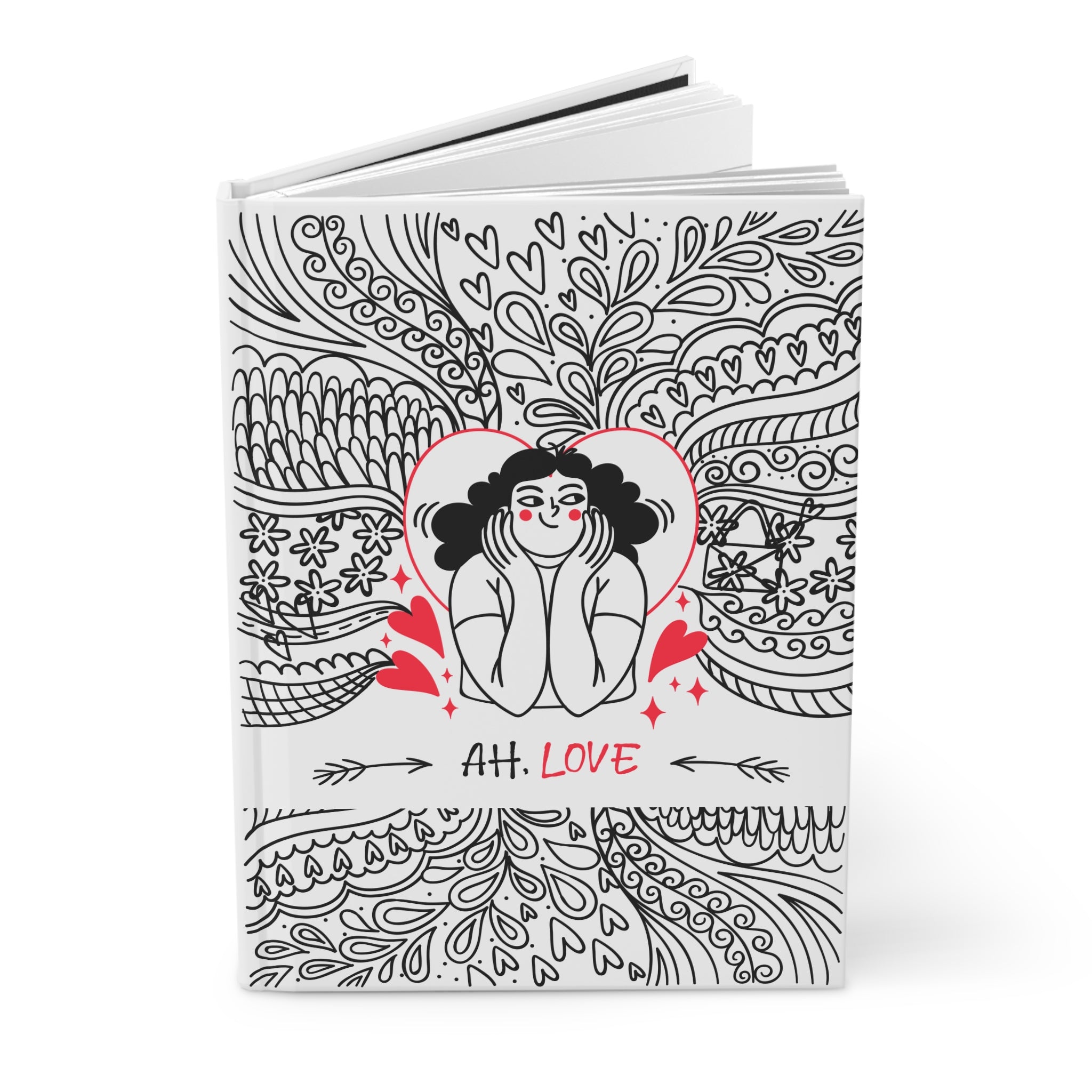 Ah, Love! Hardcover Journal