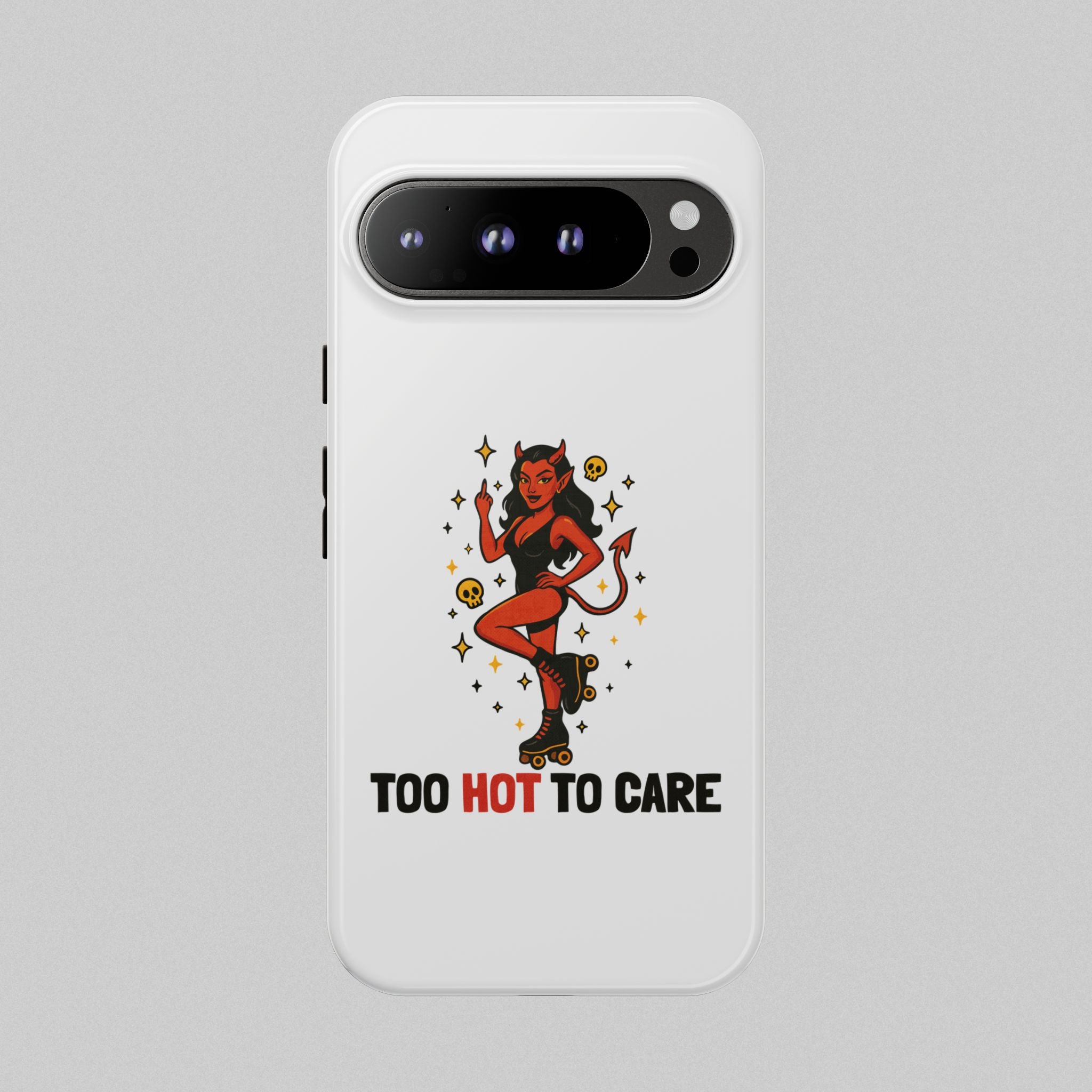Too Hot to Care! Phone Case