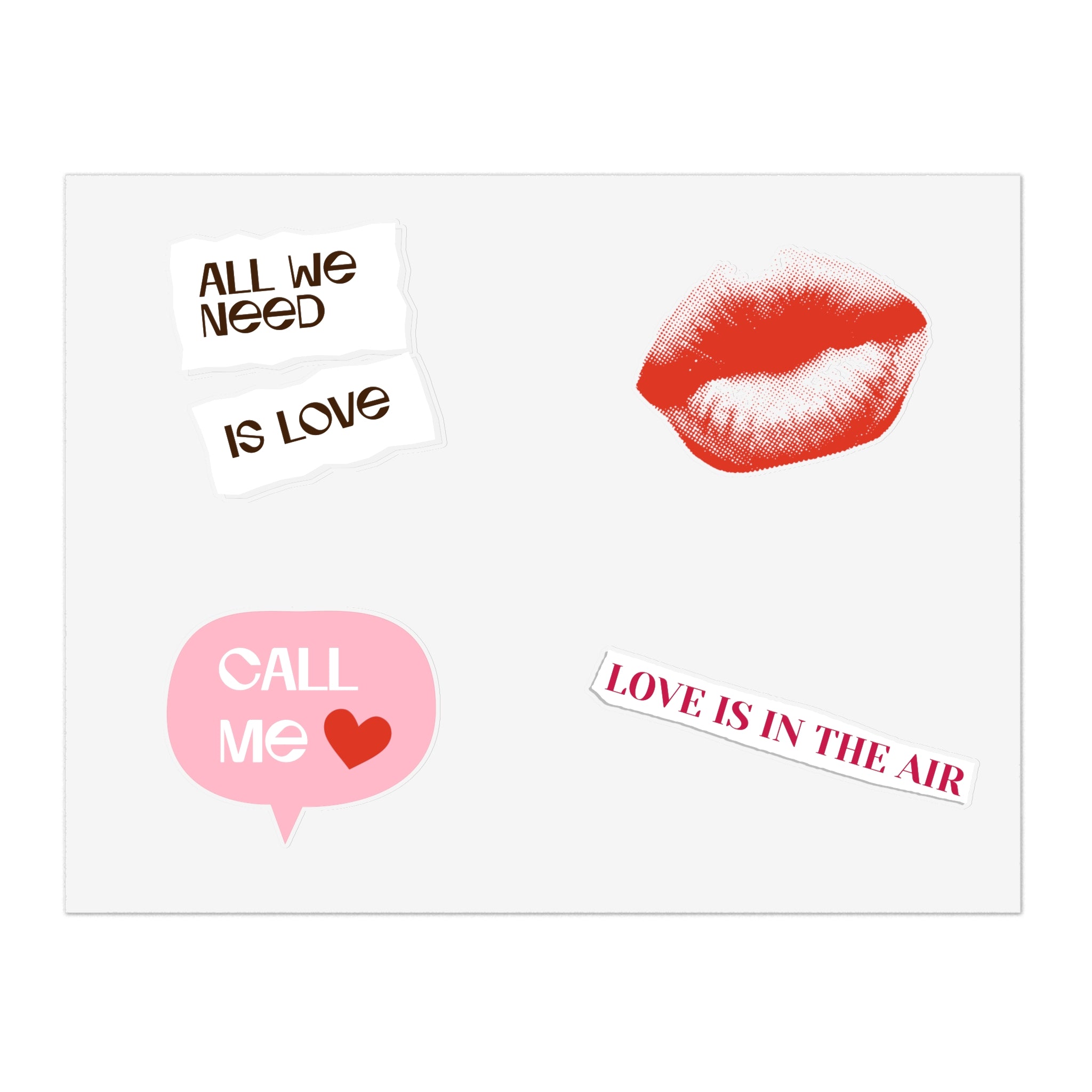 Love is in the air! Sticker Sheet