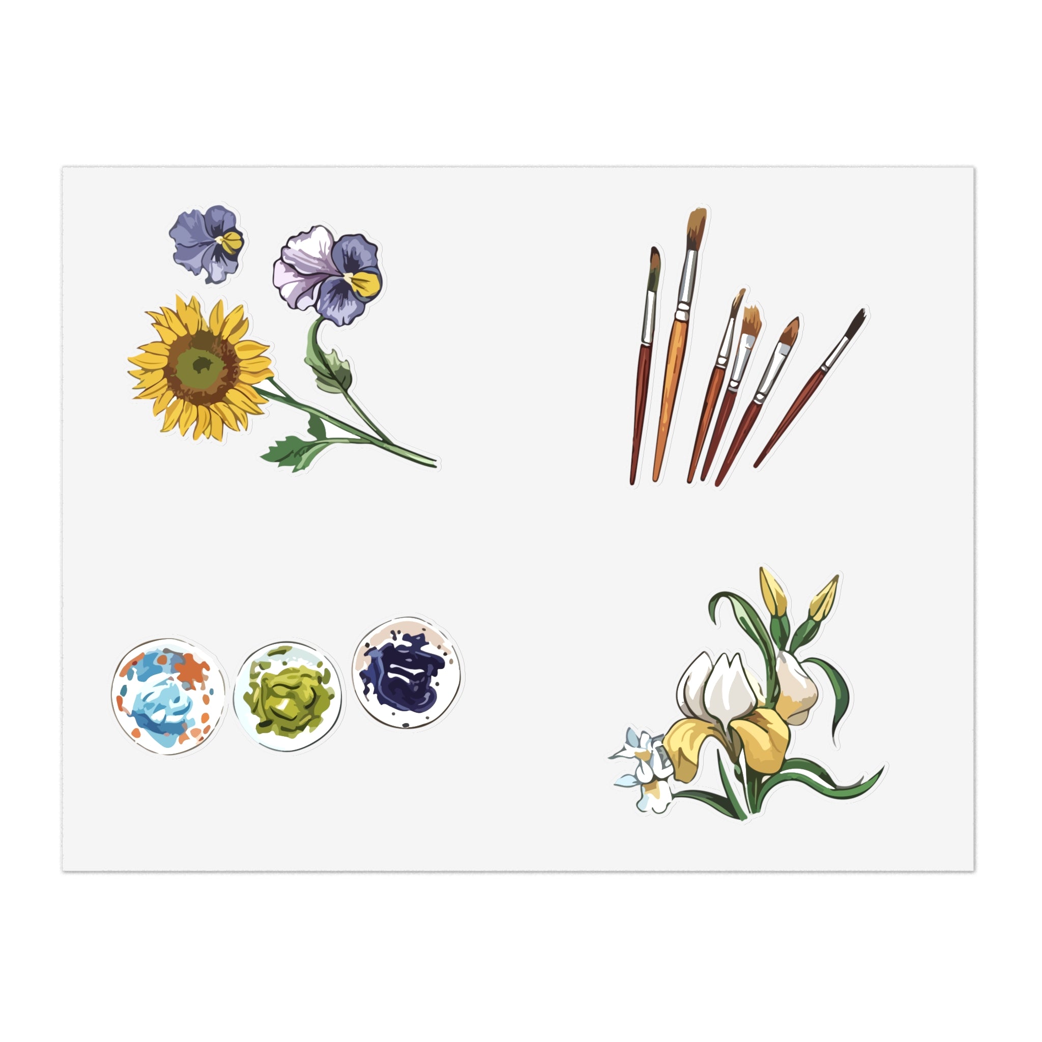 Art Vibes Sticker Sheet
