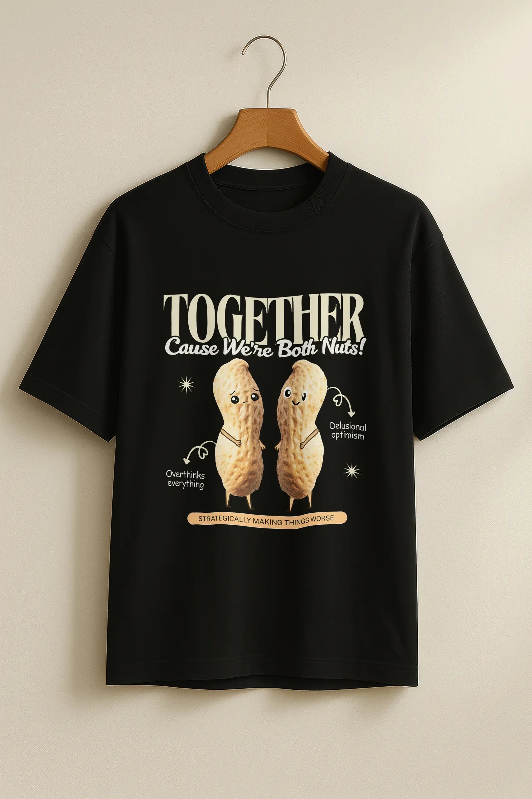 Nuts together! Oversized T-Shirt