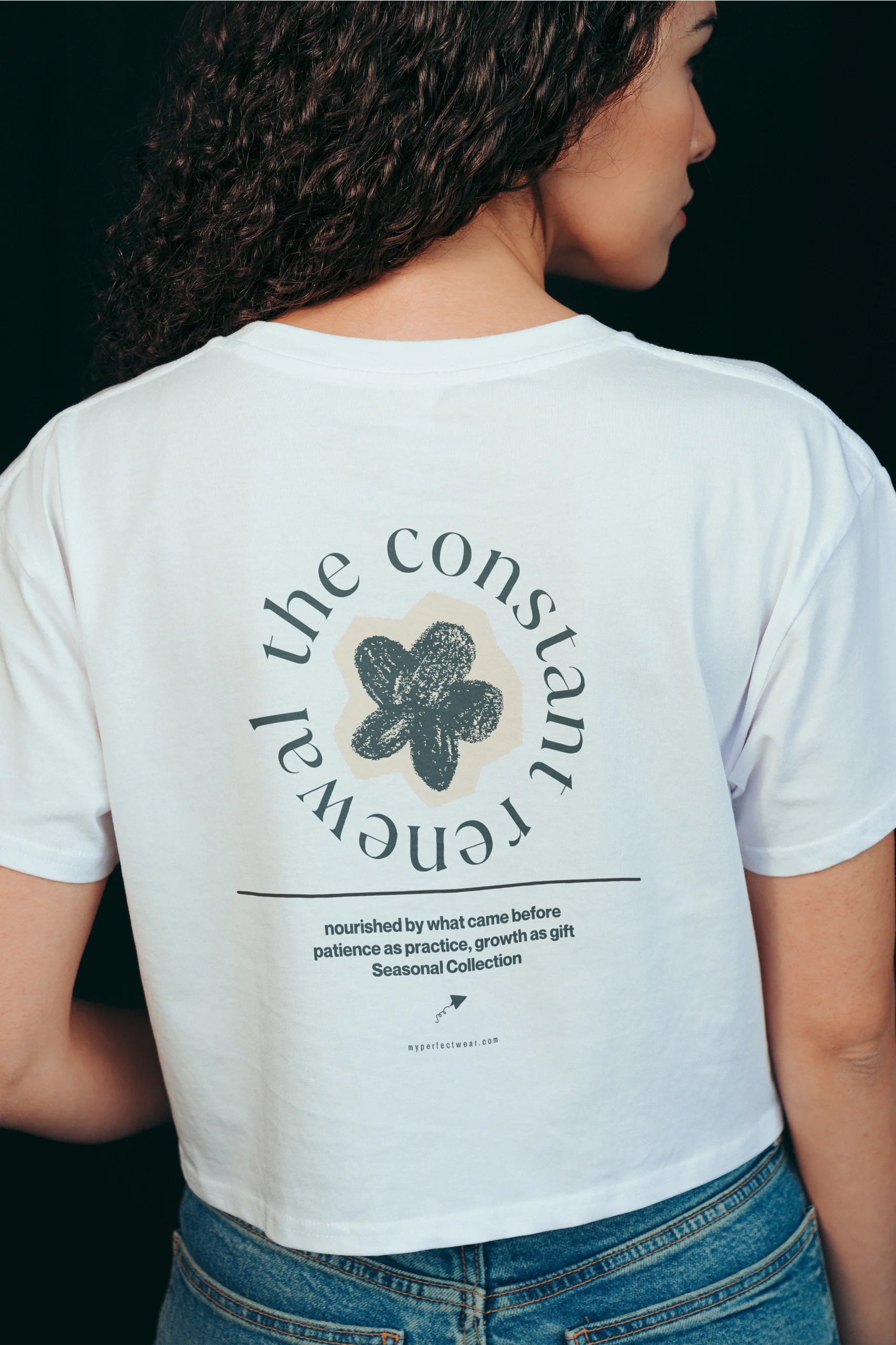 The Constant Renewal! Women's Crop Tee