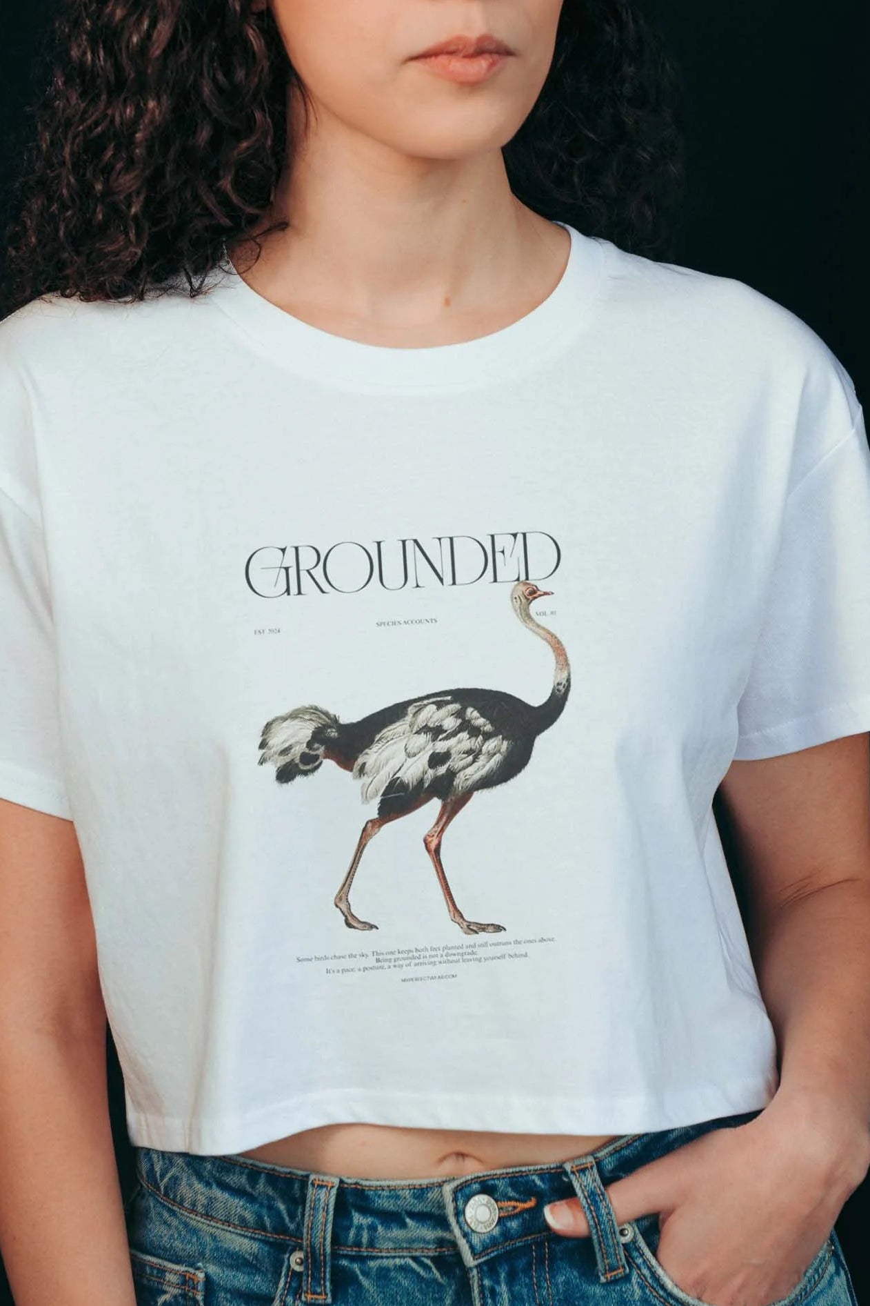 Grounded! Crop Tee