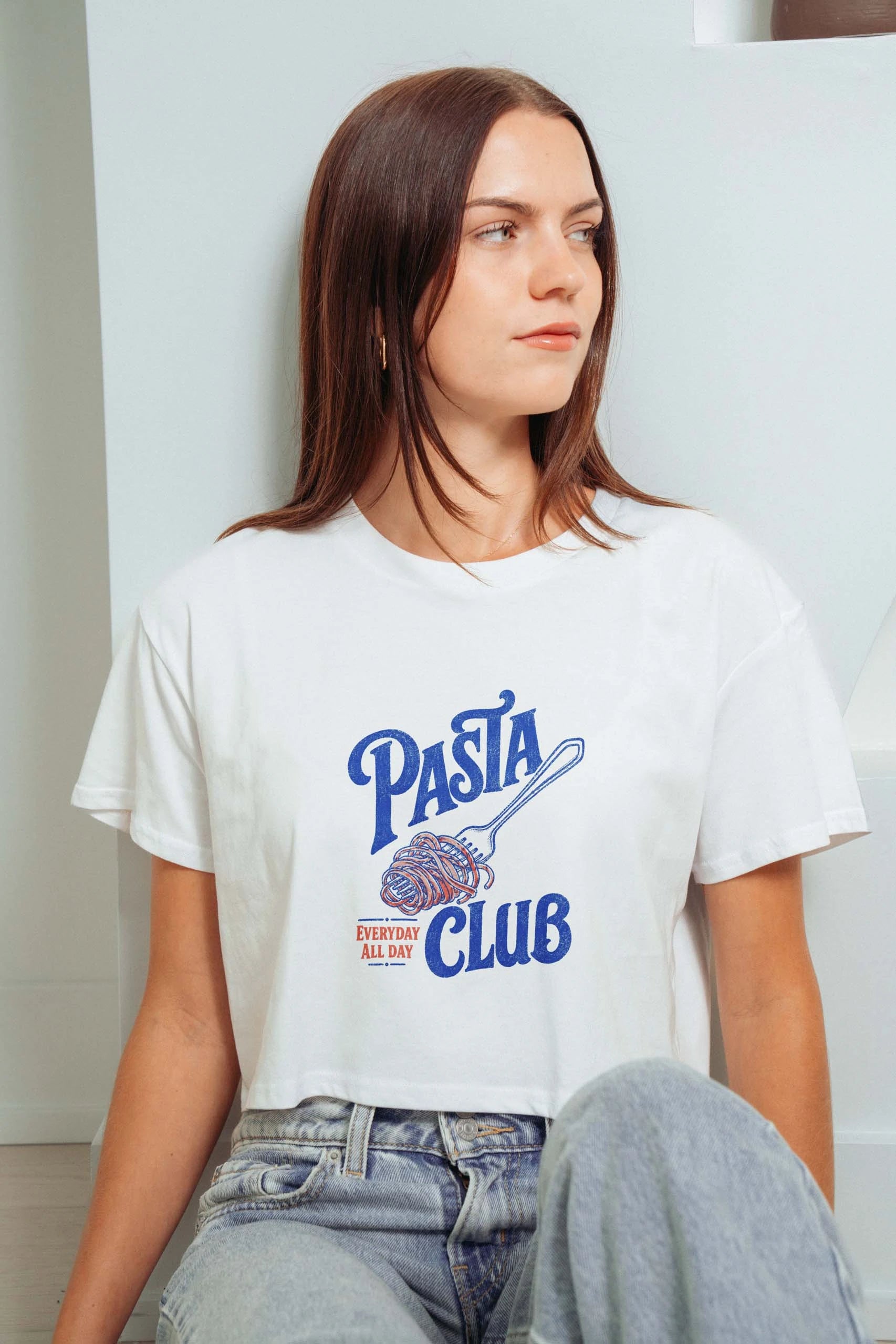 Pasta Club! Crop Tee