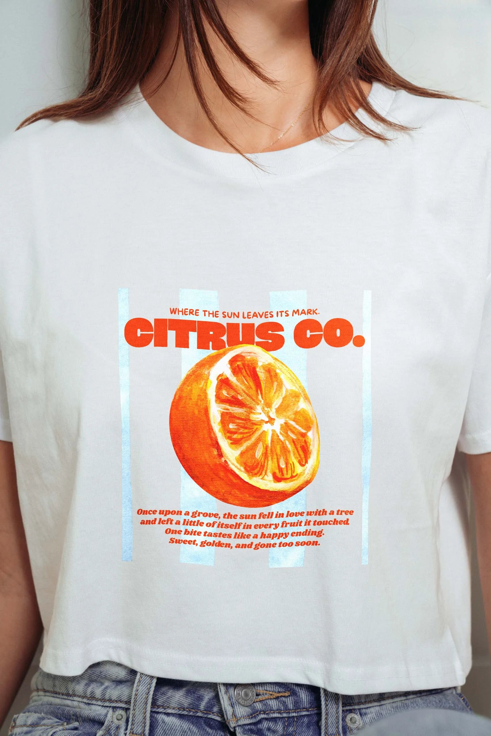 Citrus Co! Crop Tee