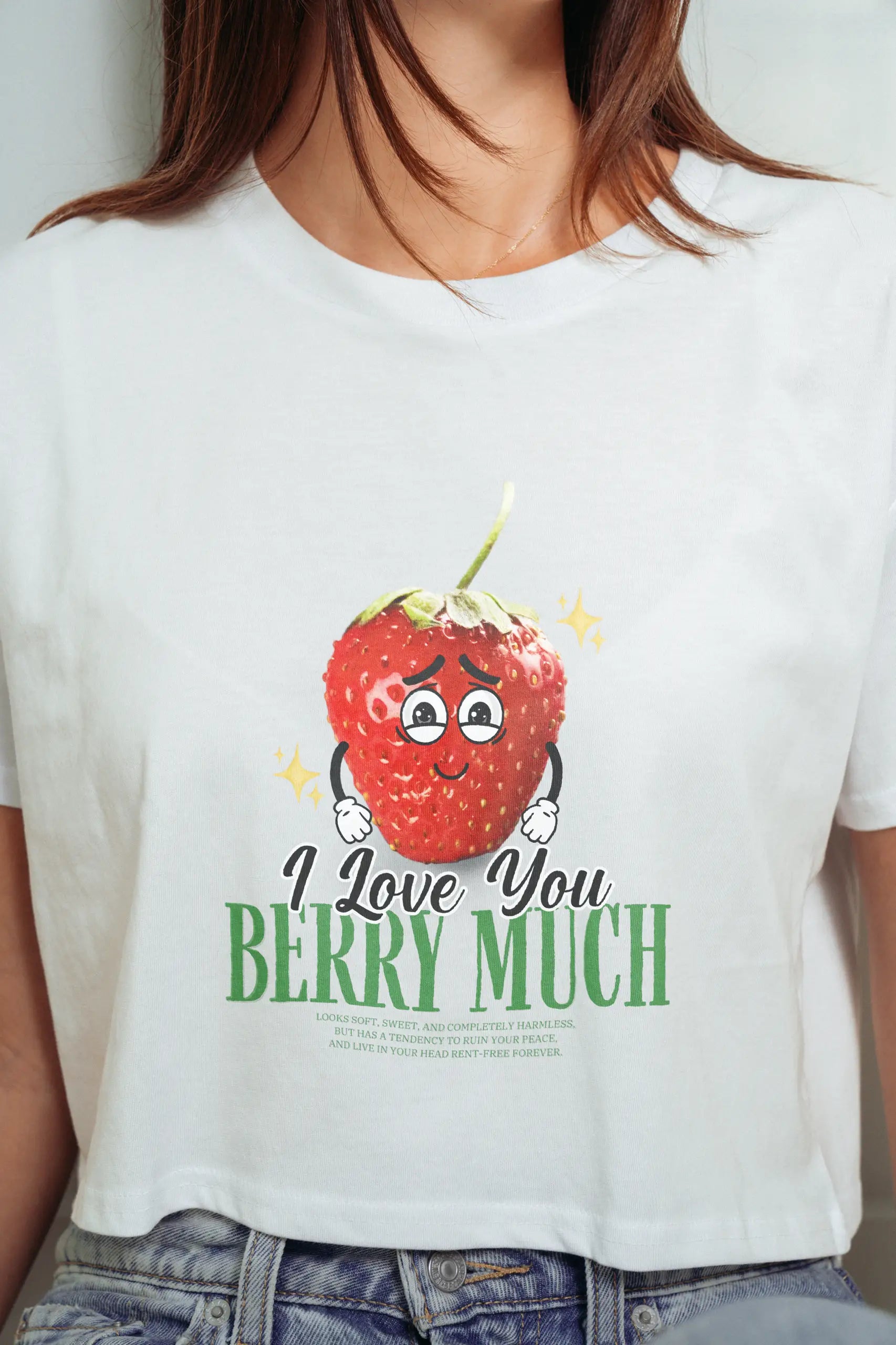 Berry Much! Crop Tee