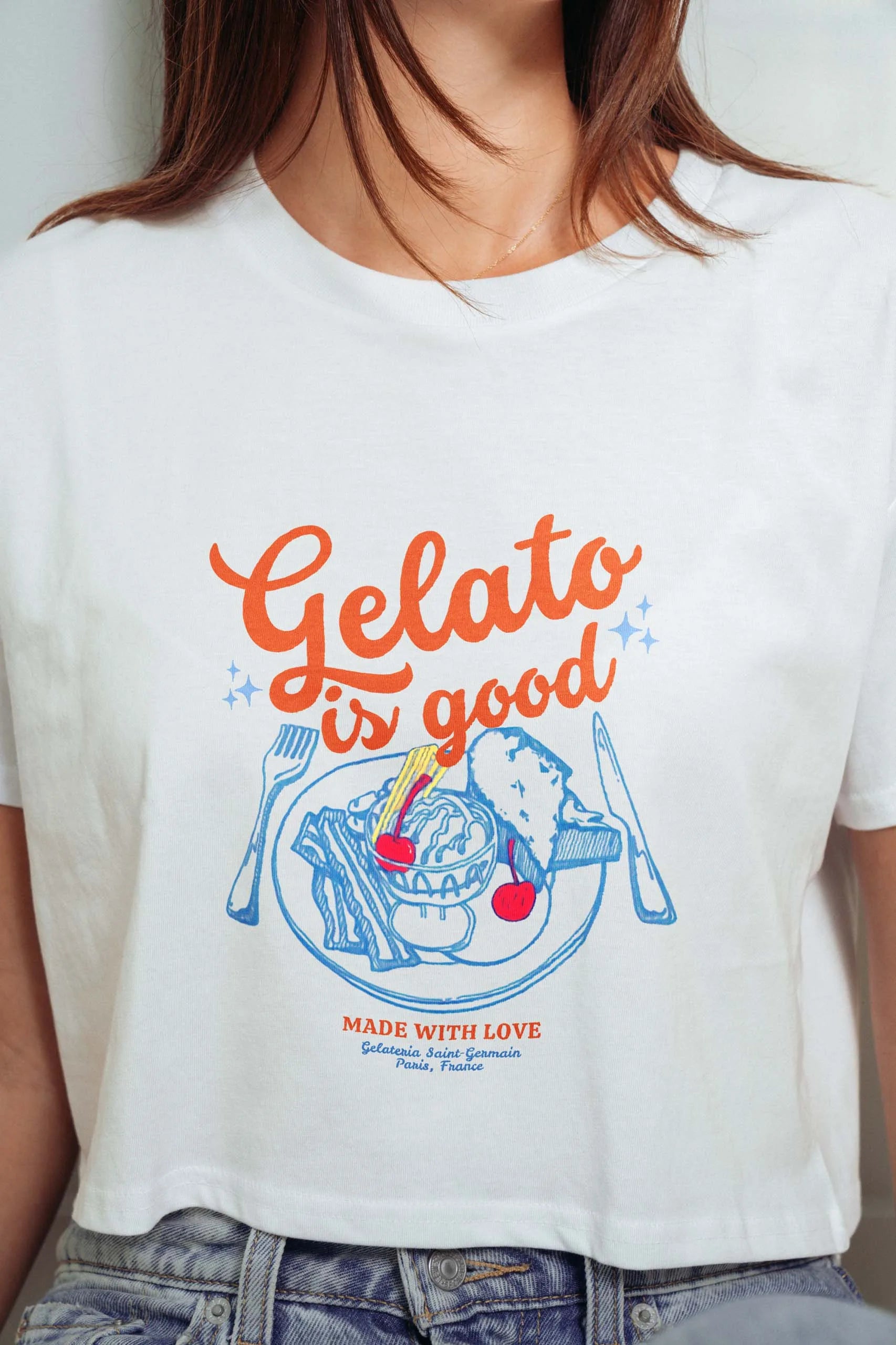 Gelato! Crop Tee