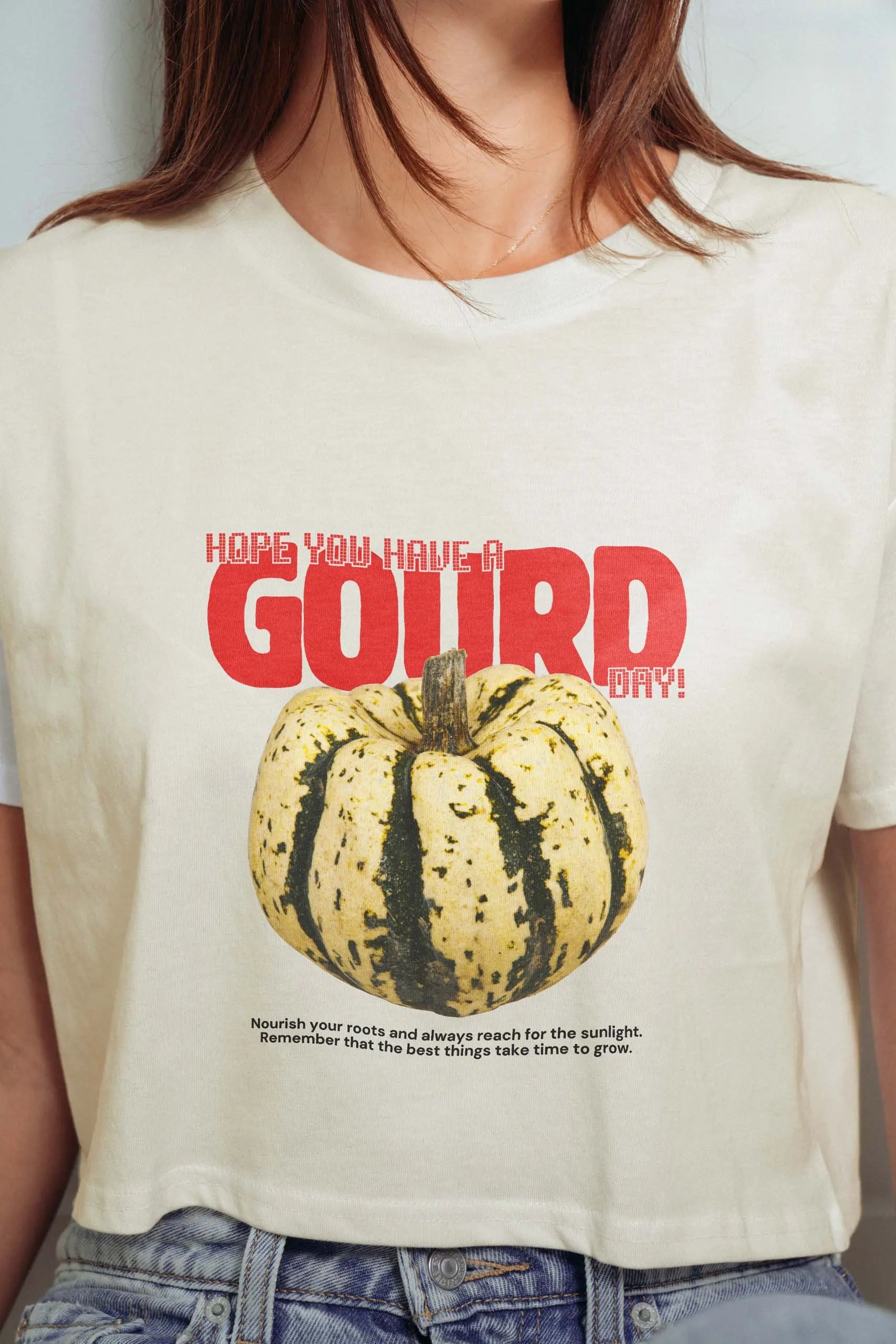 Gourd Day! Crop Tee
