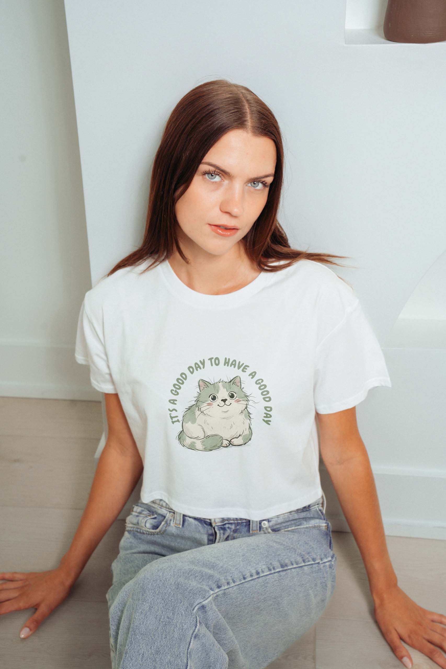 Its A Good Day To Have A Good Day! Crop Tee