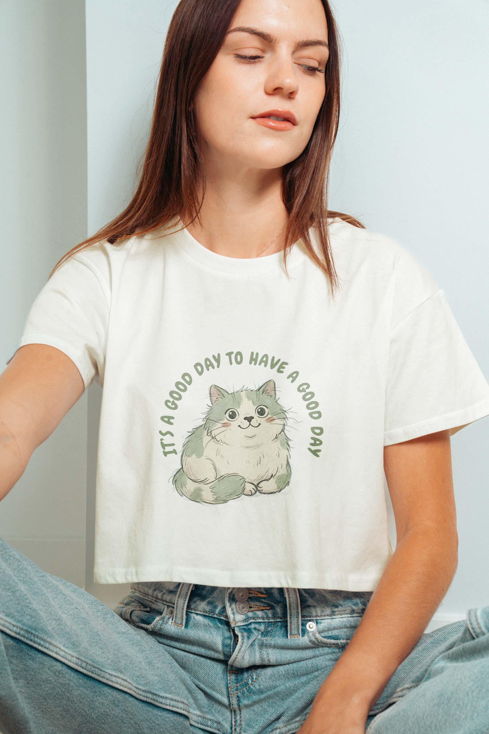 Its A Good Day To Have A Good Day! Crop Tee