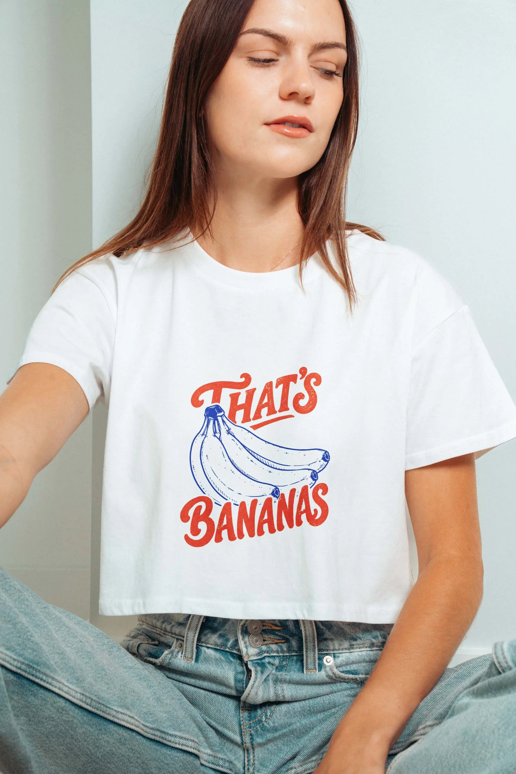 That's Bananas! Crop Tee