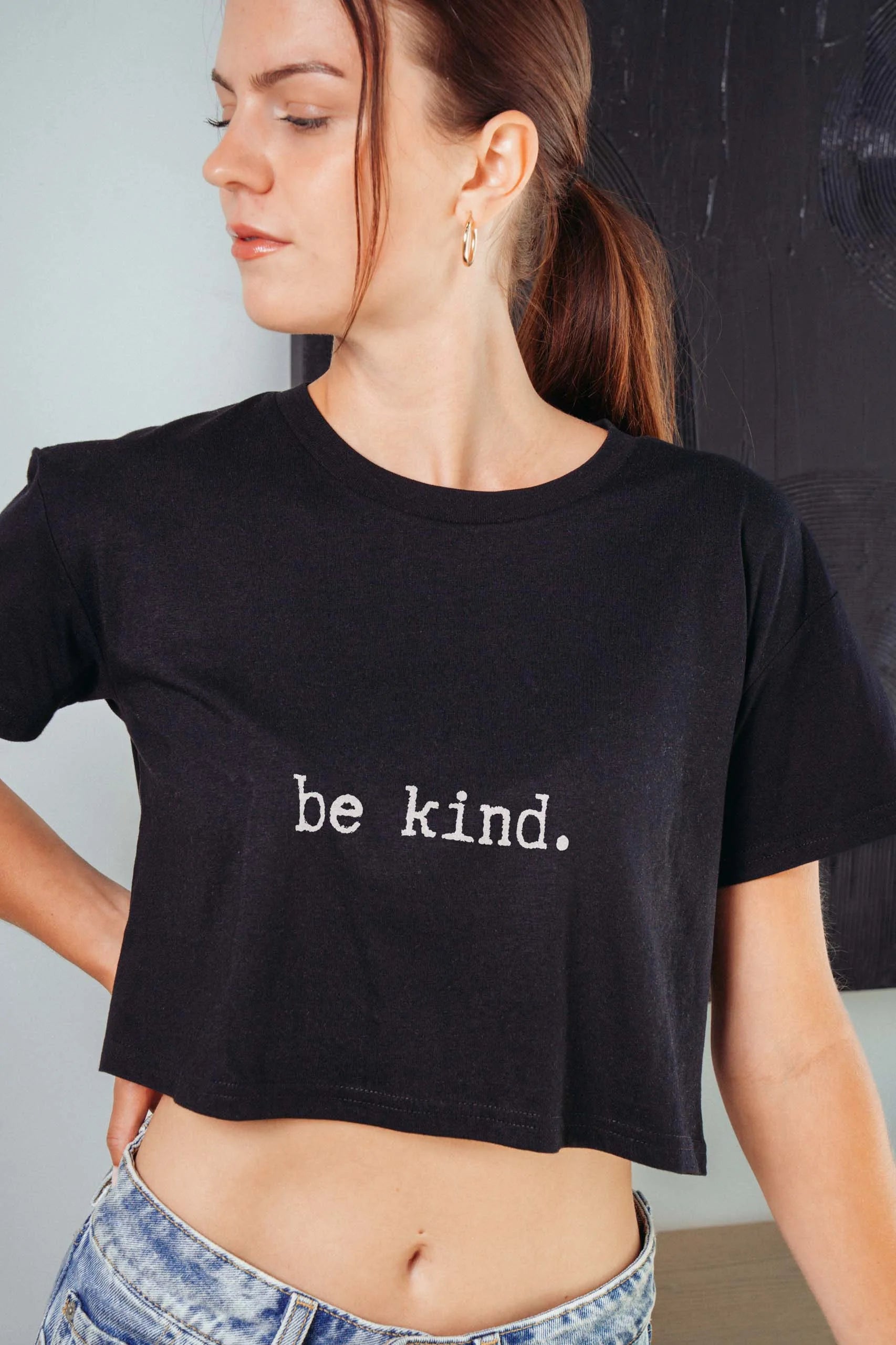 Be Kind! Crop Tee