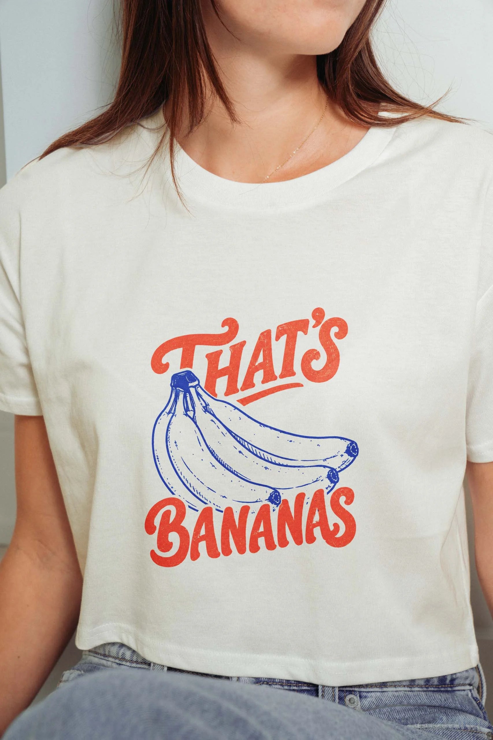 That's Bananas! Crop Tee