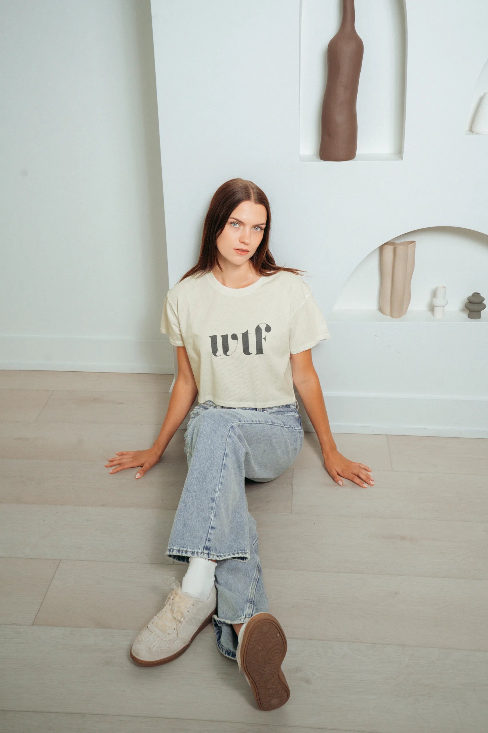 WTF Crop Tee