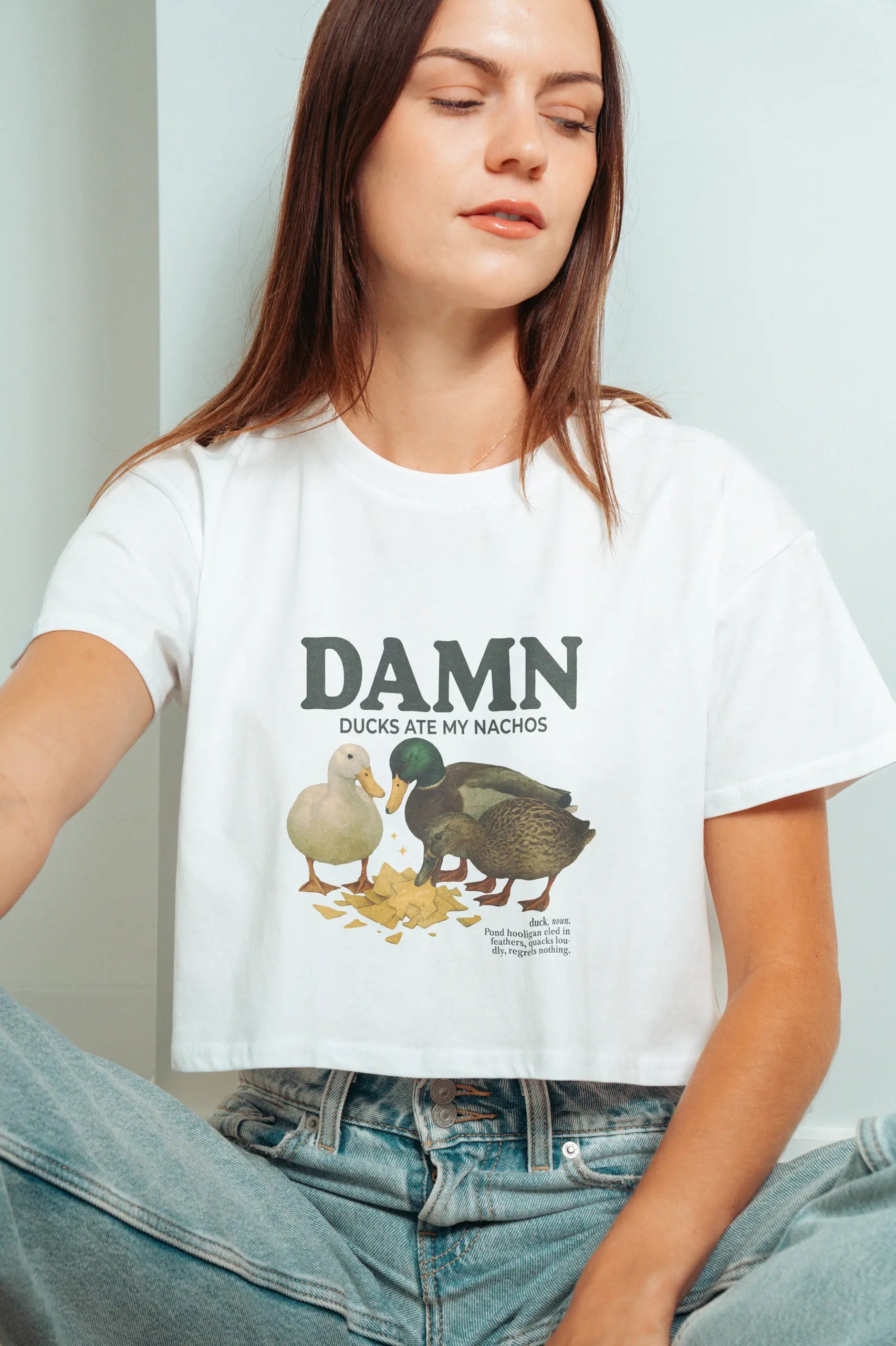 DAMN! Crop Tee