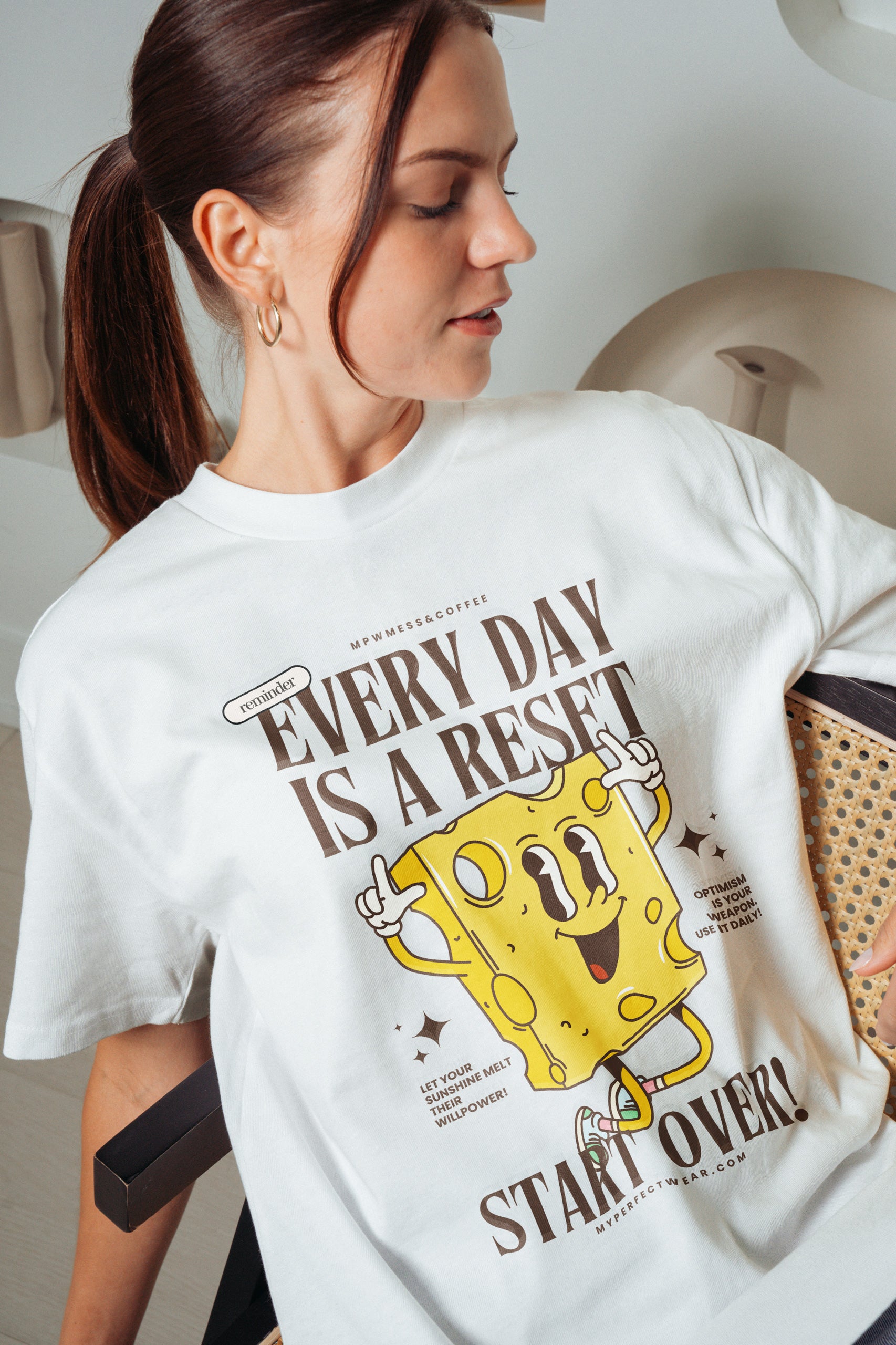 Start Over! Oversized T-Shirt