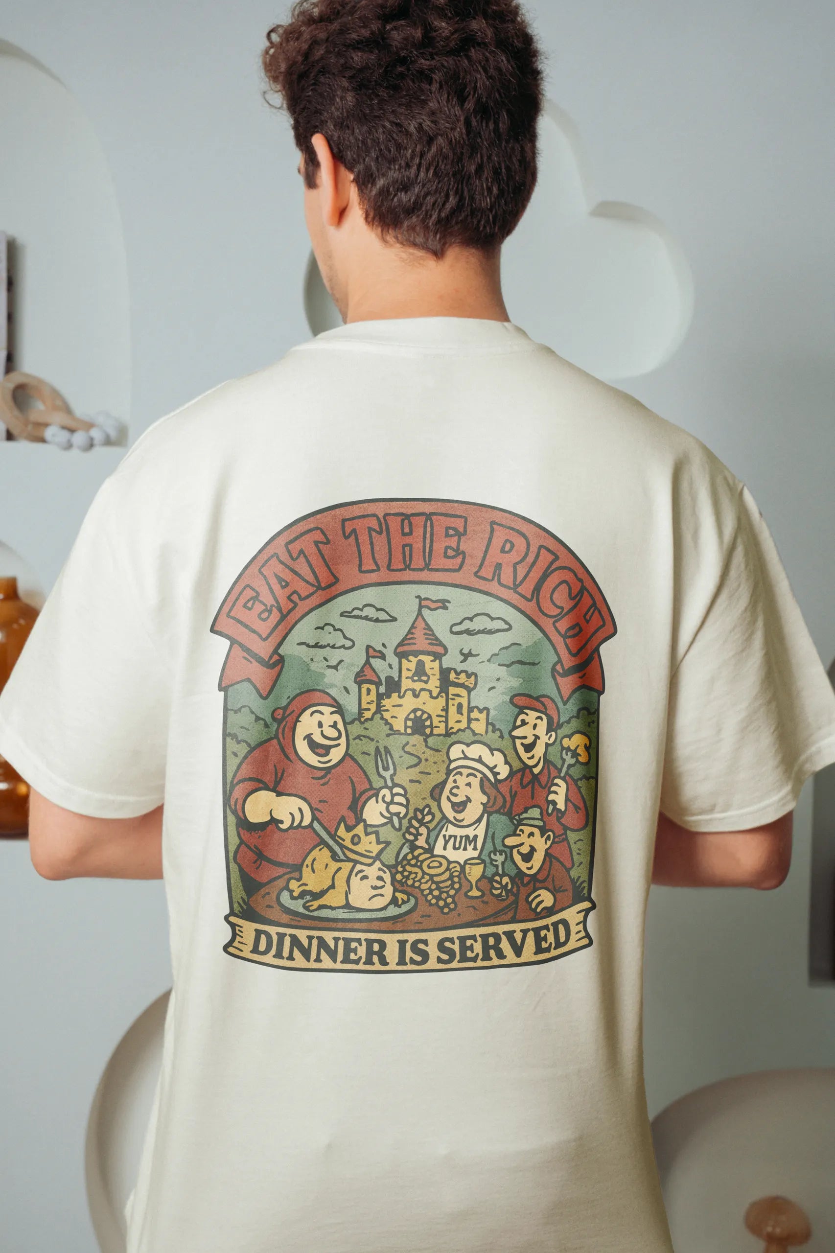 Eat The Rich! Oversized T-Shirt