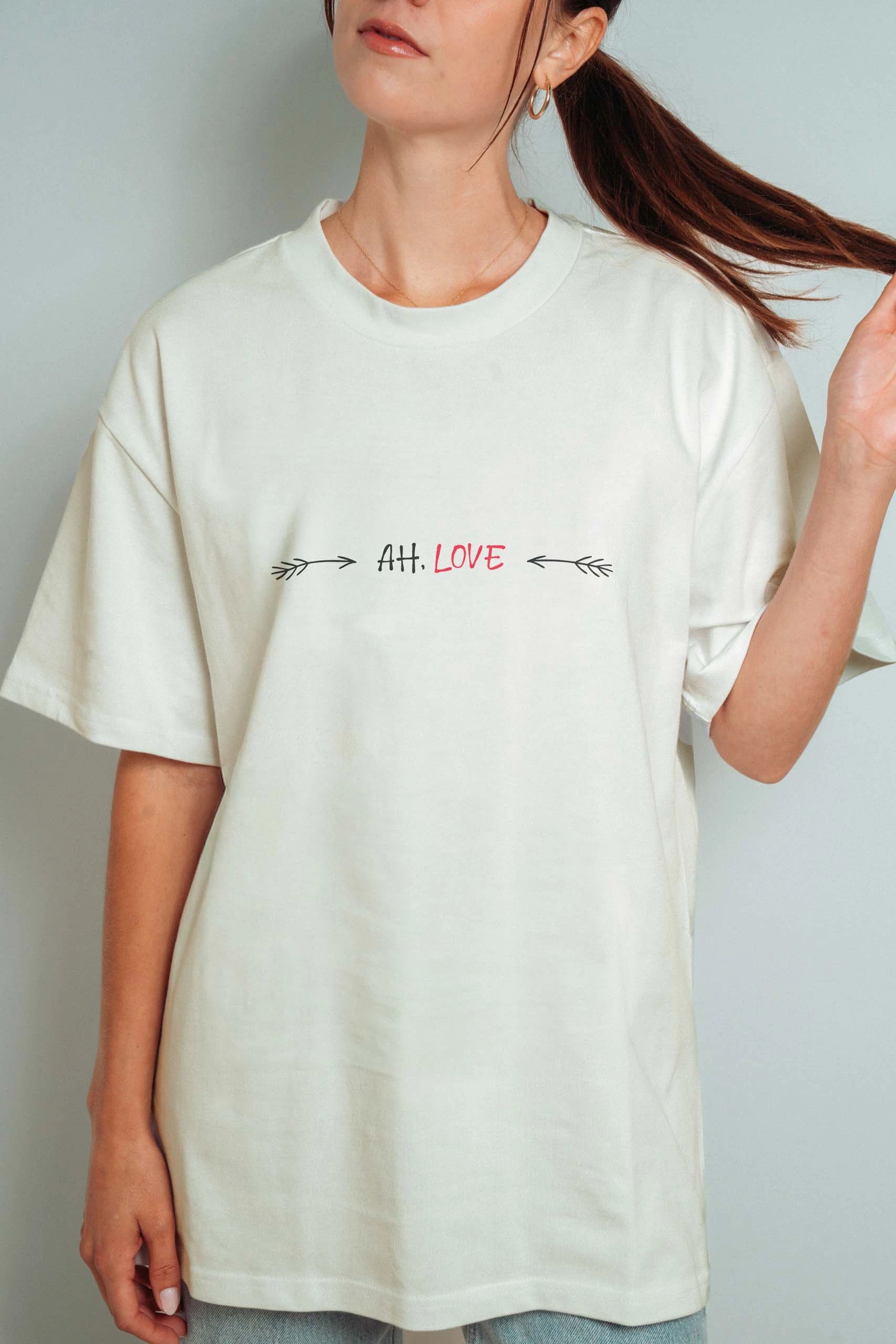 Ah, Love! Oversized T-Shirt