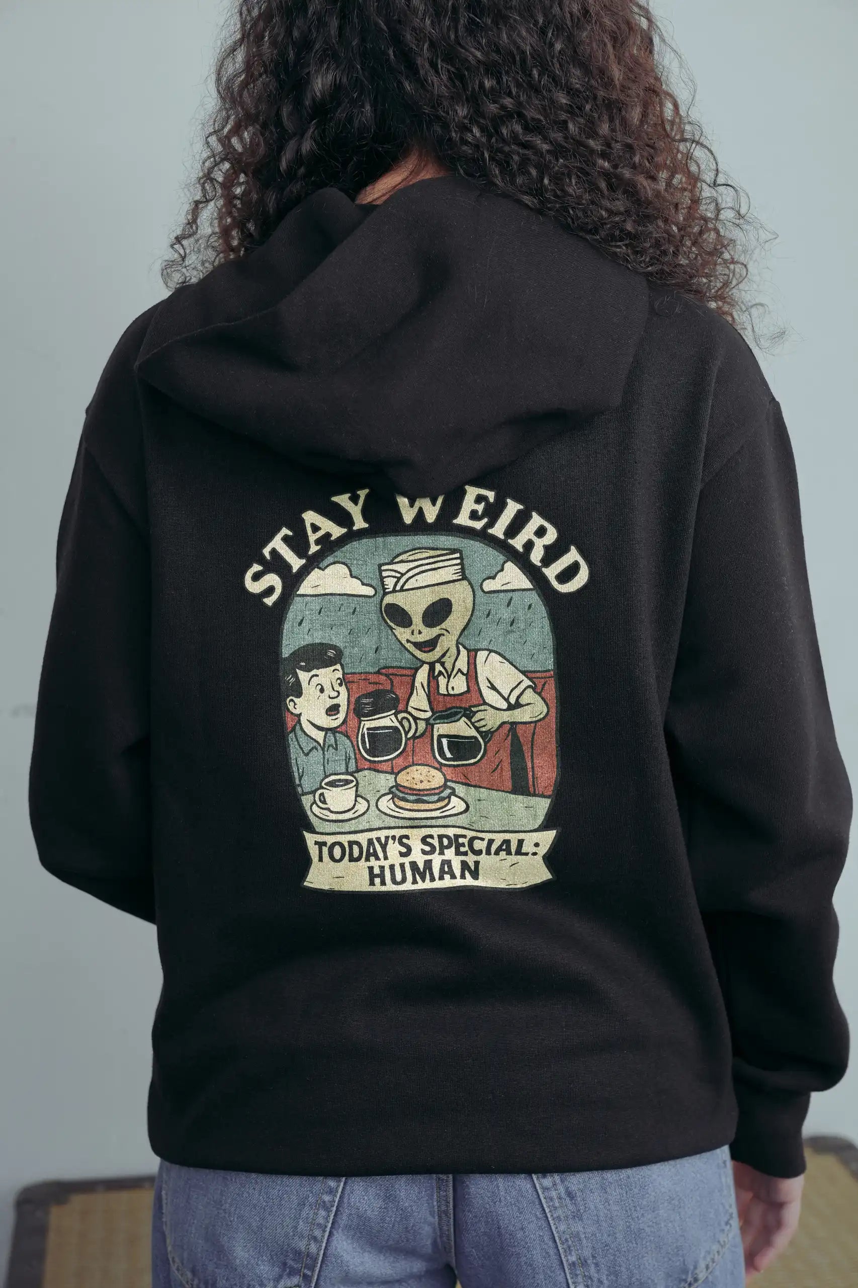 Stay Weird! Hoodie
