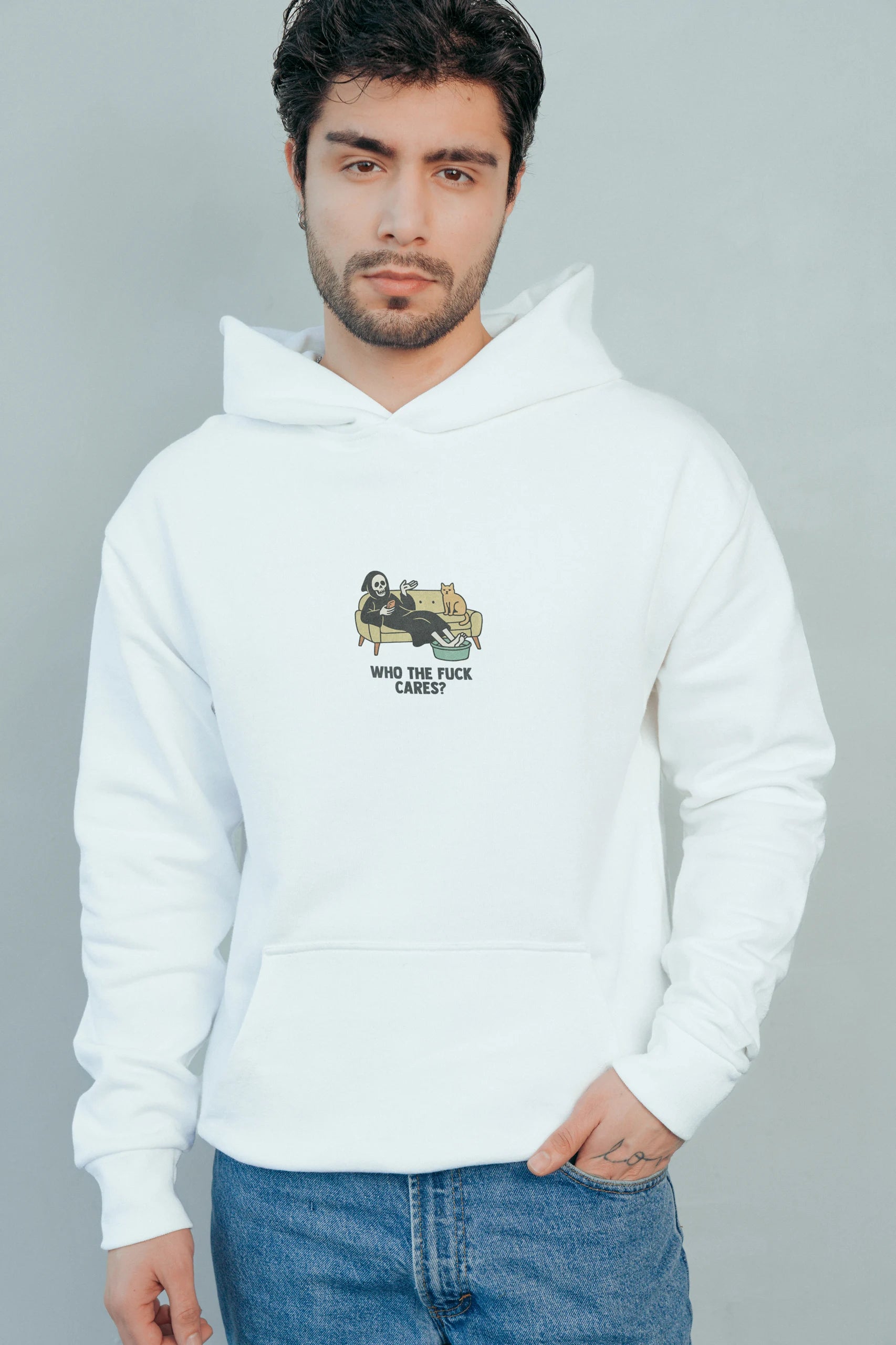 Who the Fuck Cares! Hoodie