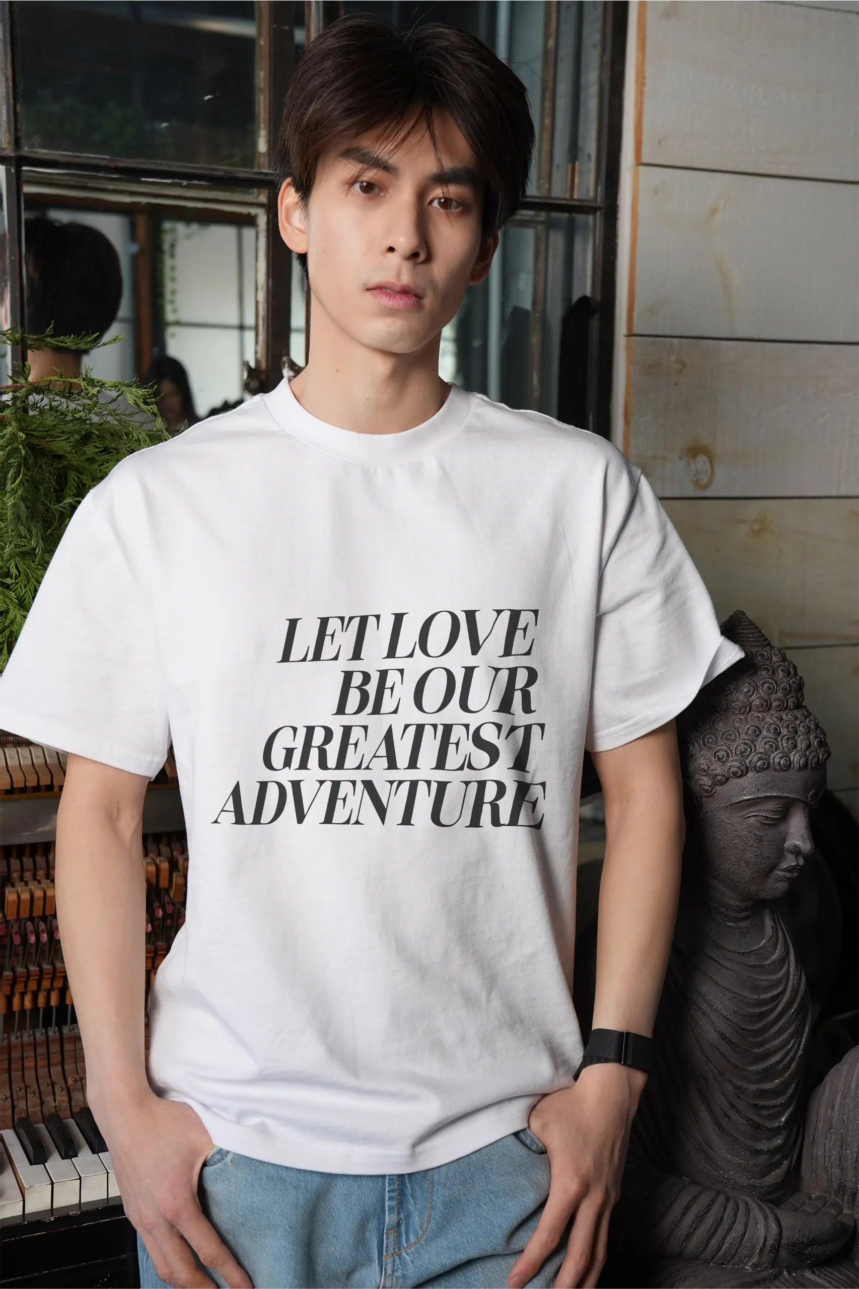 Let Love Be Our Greatest Adventure! Oversized T-Shirt