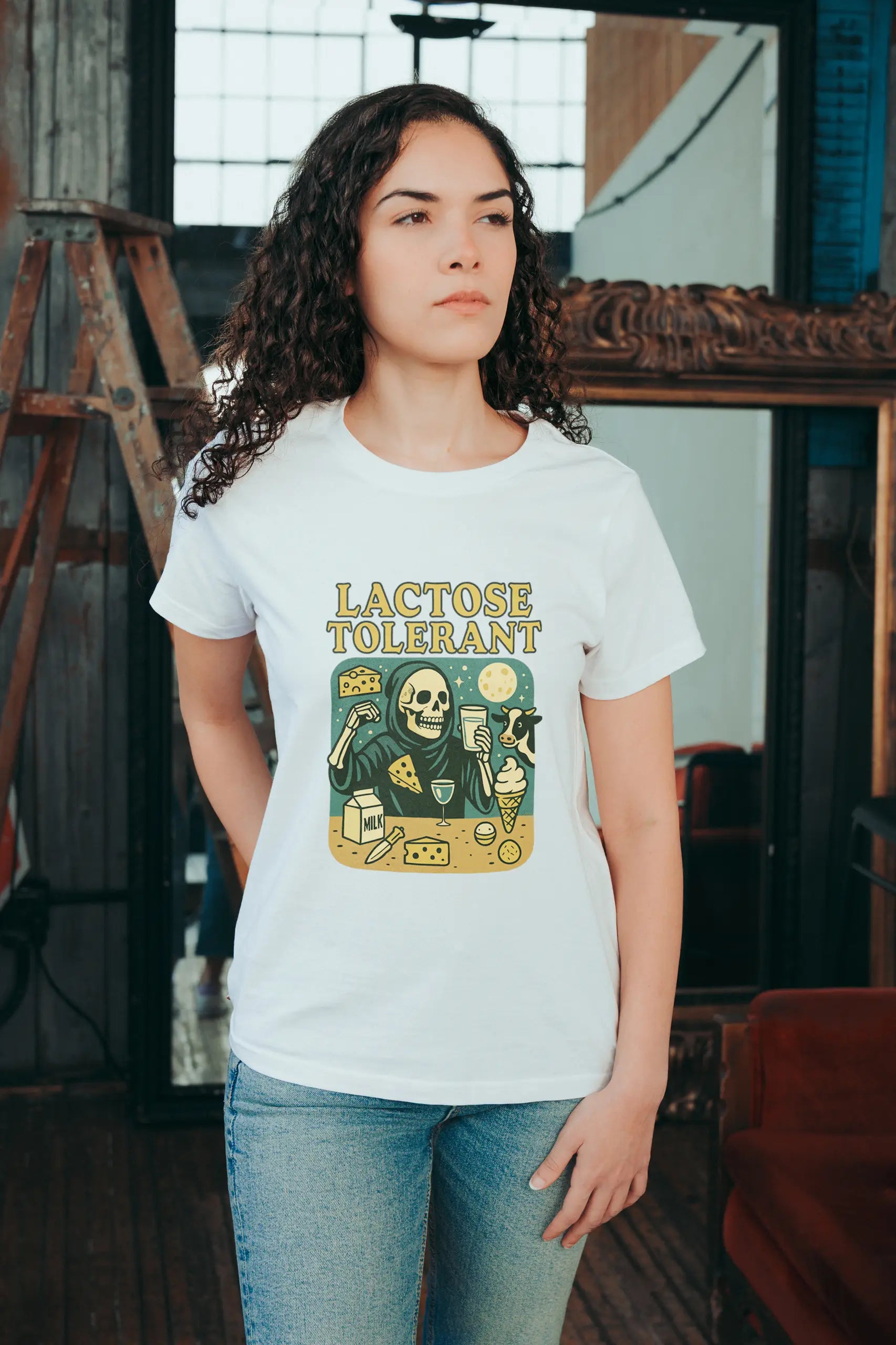 Lactose Tolerant! Women’s T-Shirt