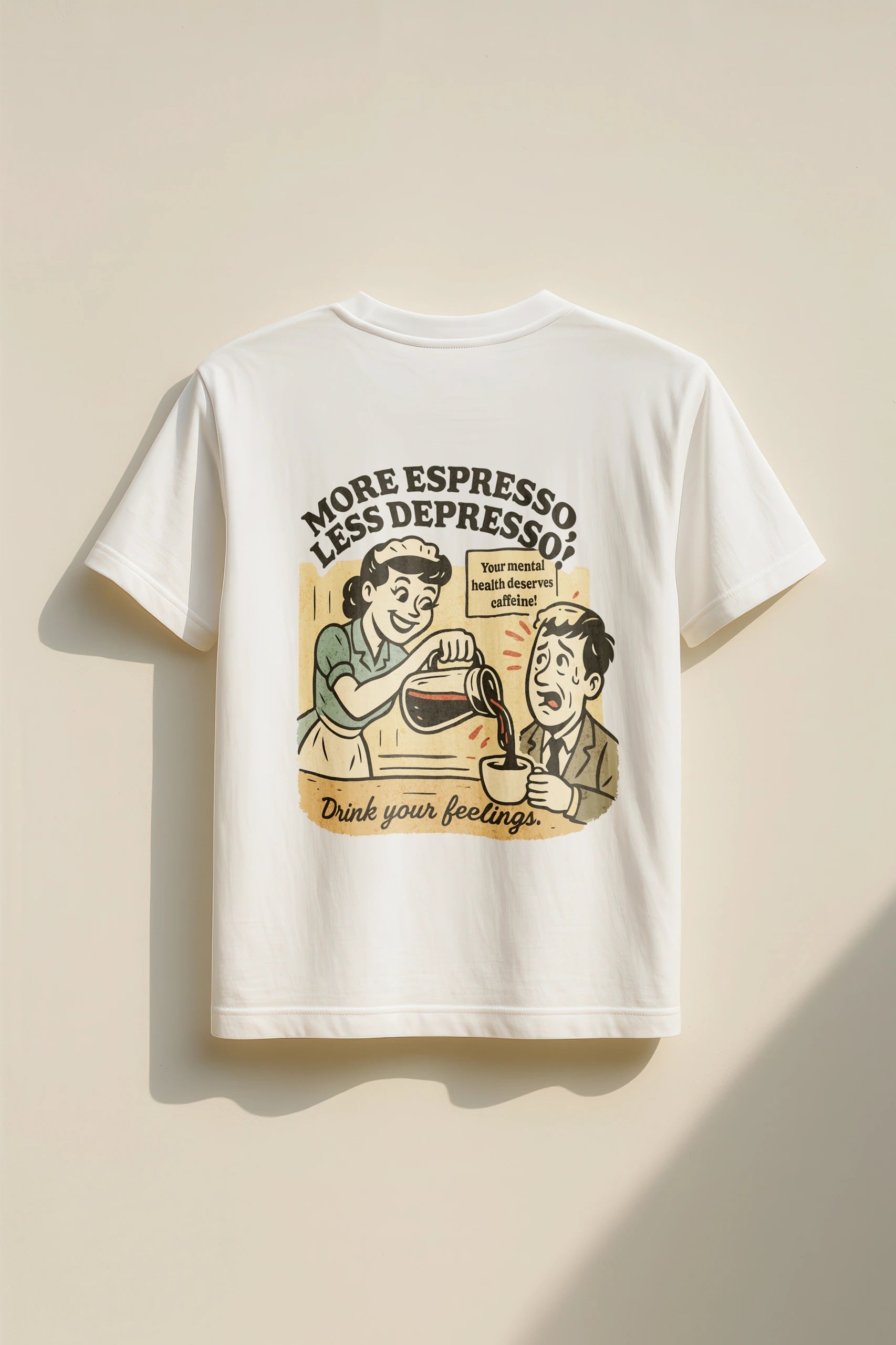 More Espresso Less Depresso! Men's T-Shirt