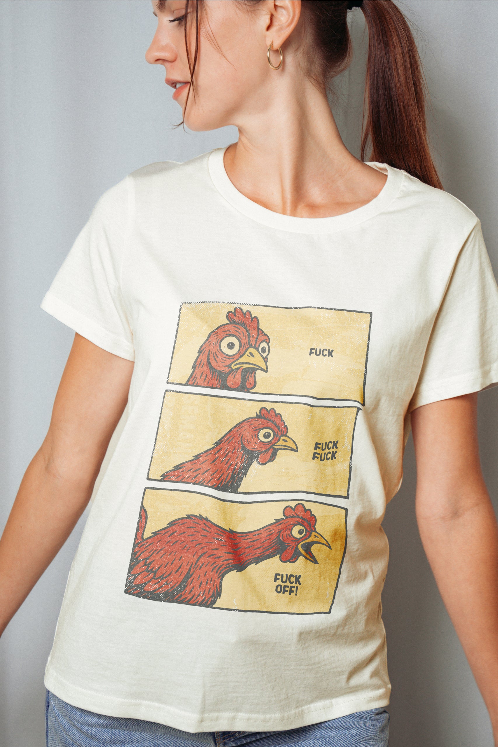 Cluck This Shit! Women’s T-Shirt
