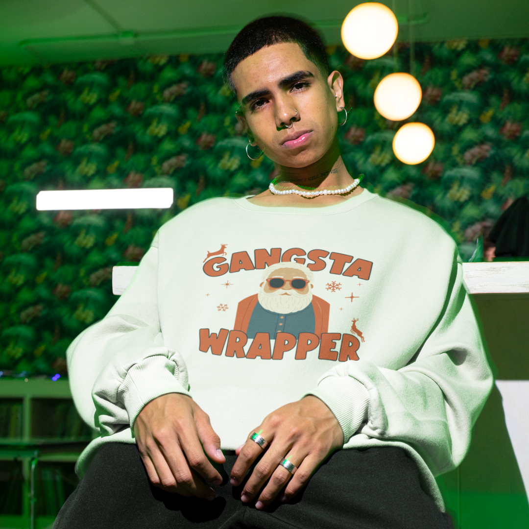 Gangsta Wrapper Men’s Sweatshirt