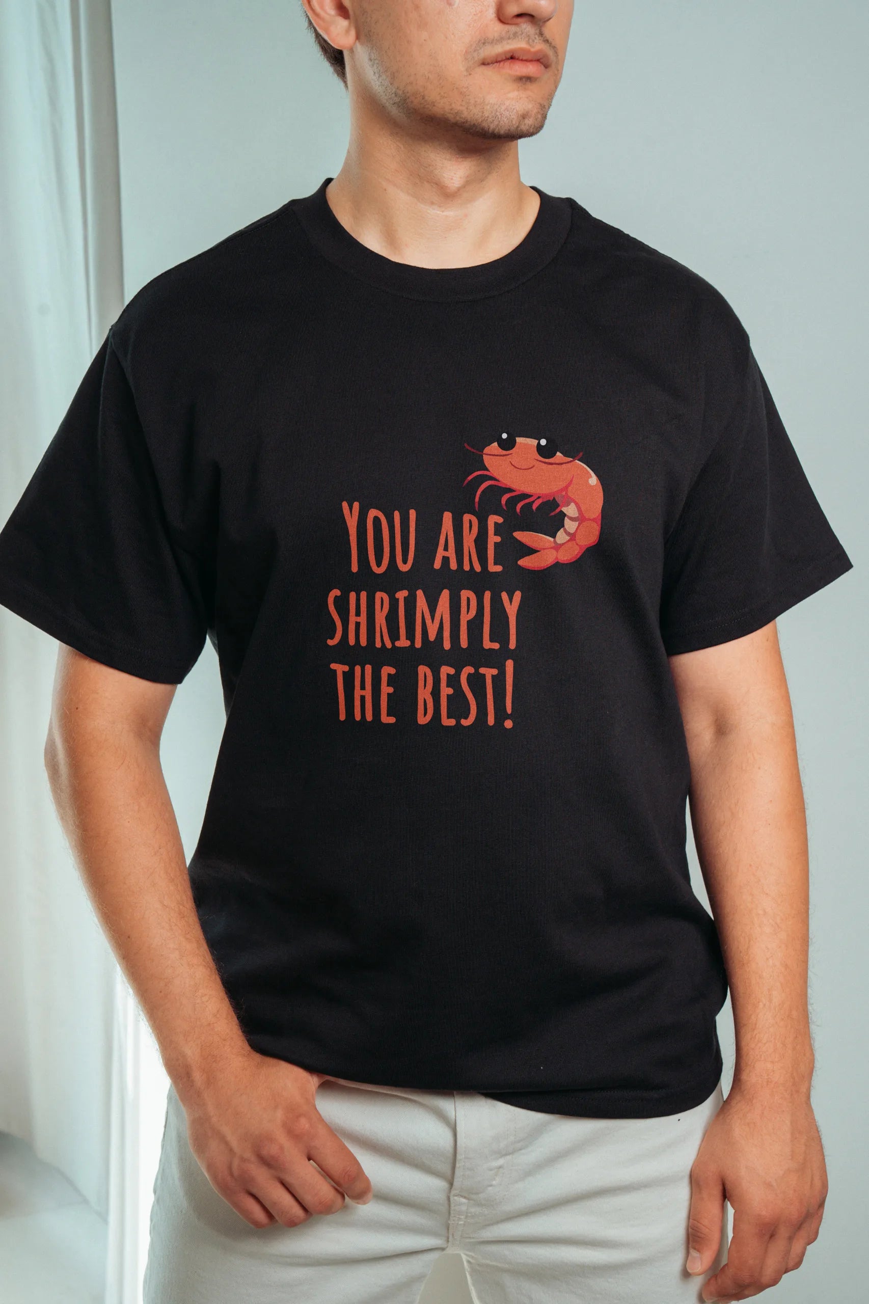 Shrimply the Best! Oversized Tee