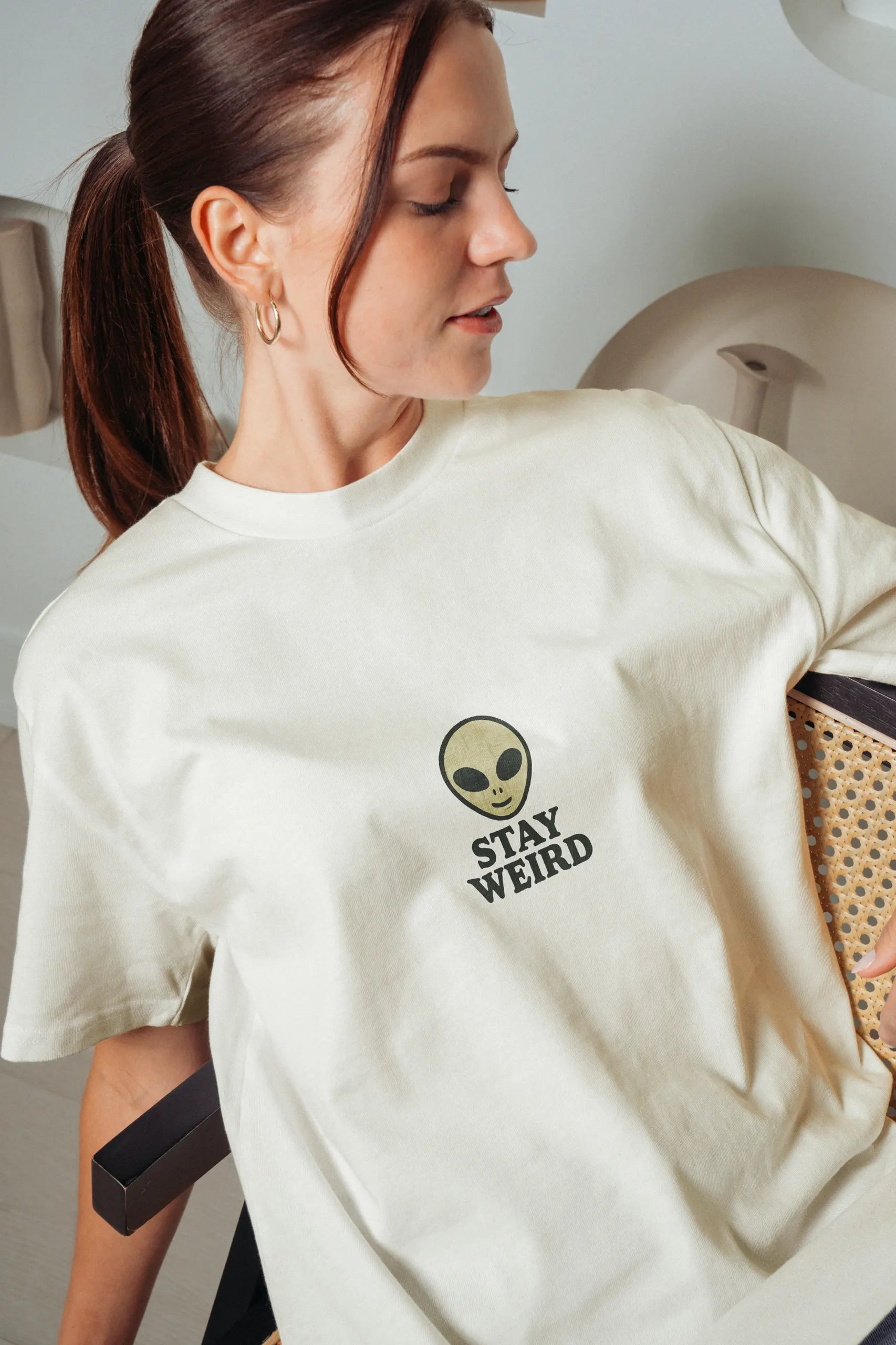Stay Weird! Oversized T-Shirt