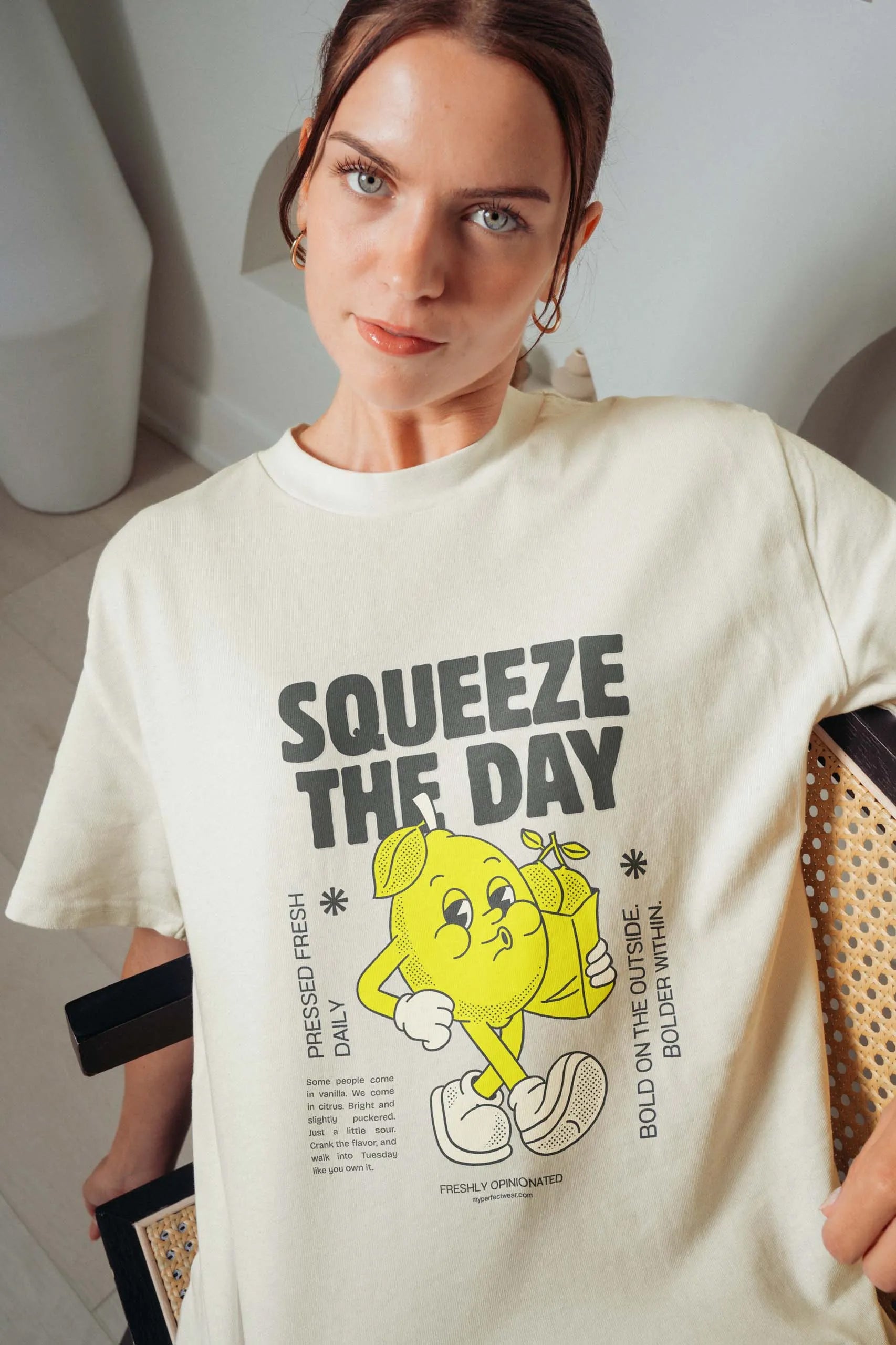 Squeeze The Day Oversized T-Shirt