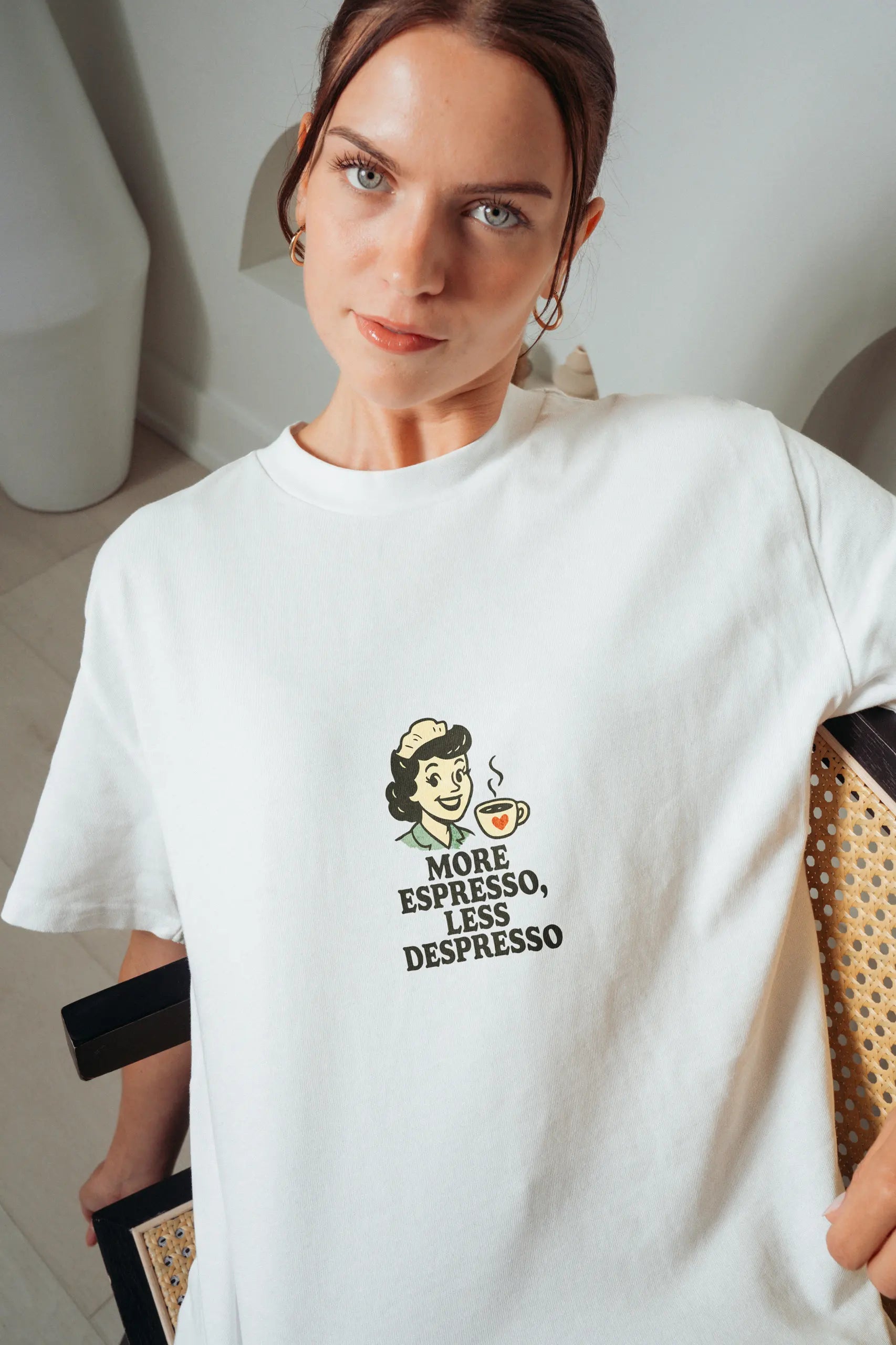 More Espresso Less Depresso! Oversized T-Shirt
