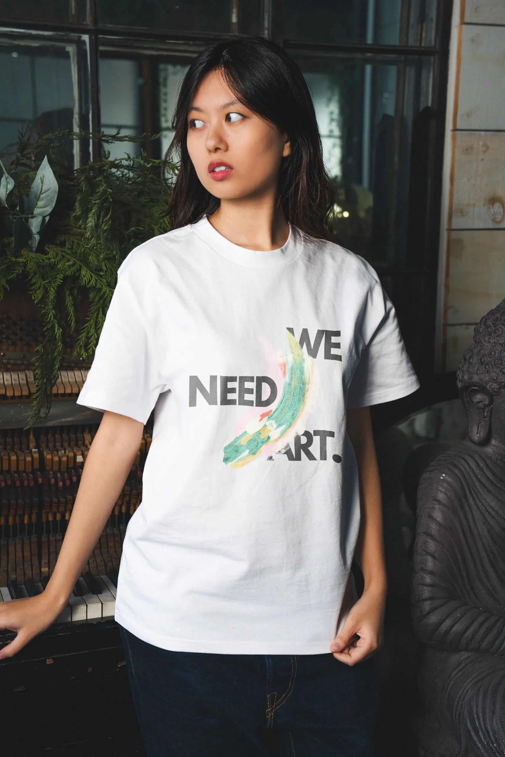 We Need Art! Oversized T-Shirt