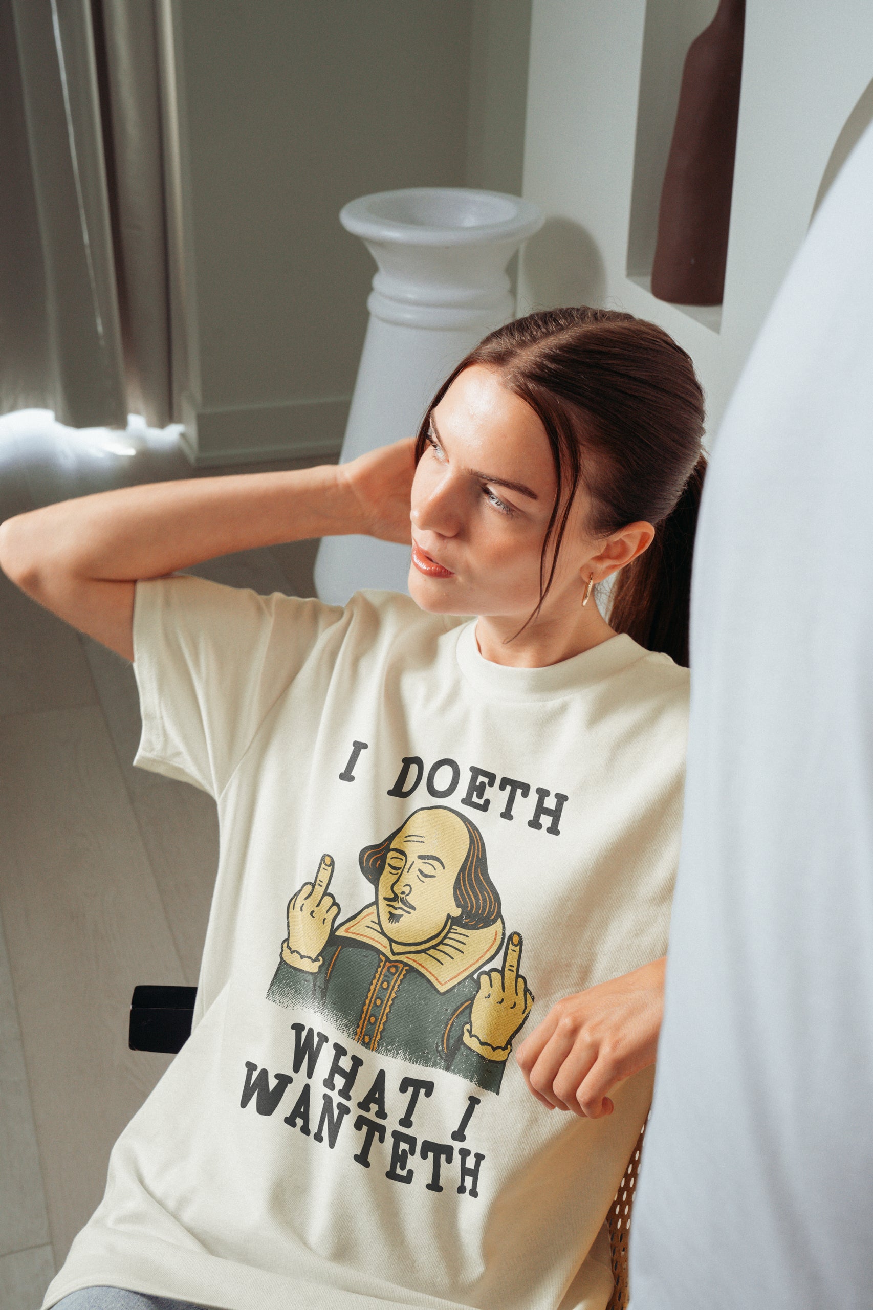 I doeth What I Wanteth Oversized T-Shirt