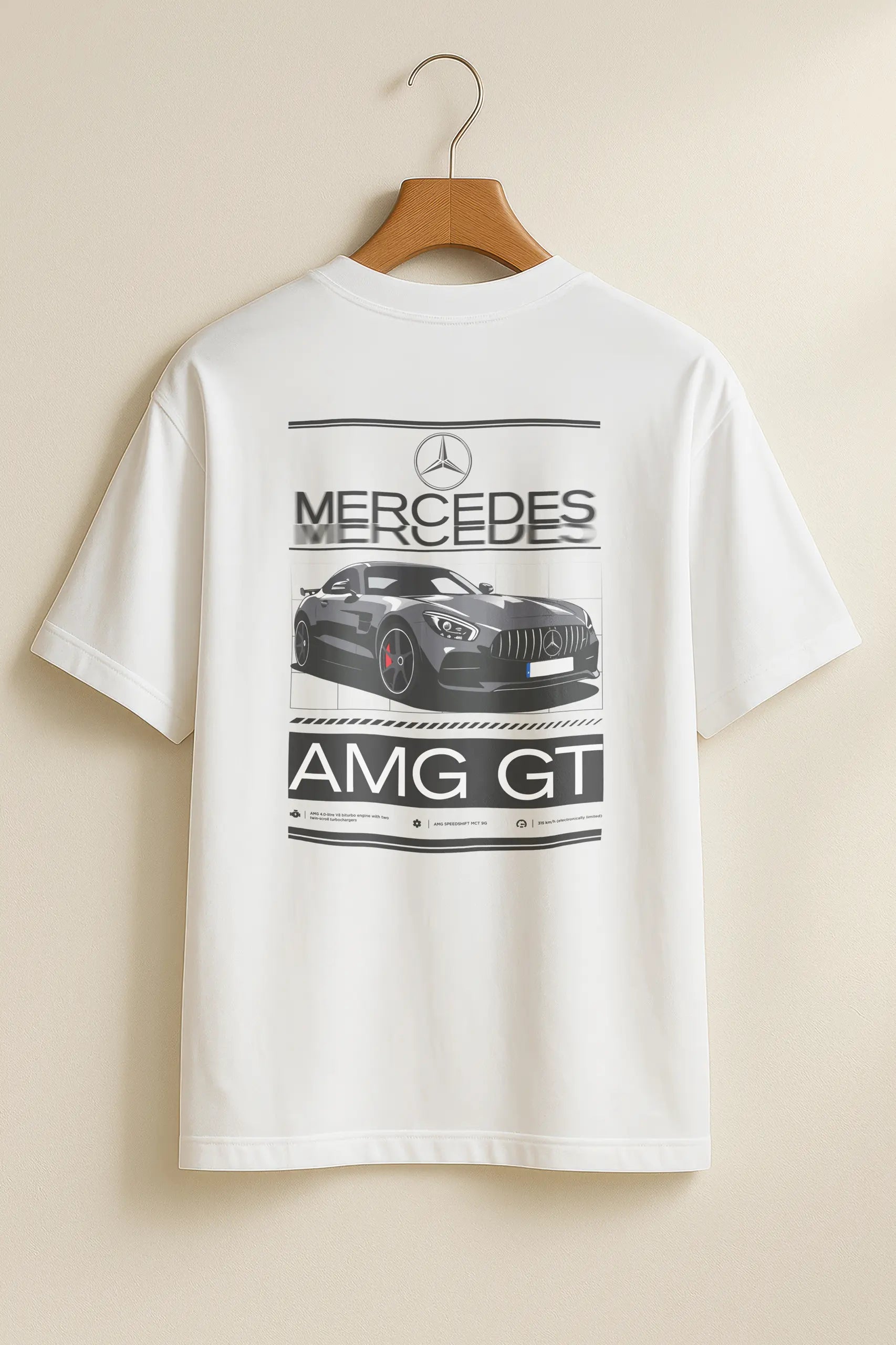 Mercedes! Oversized T-Shirt