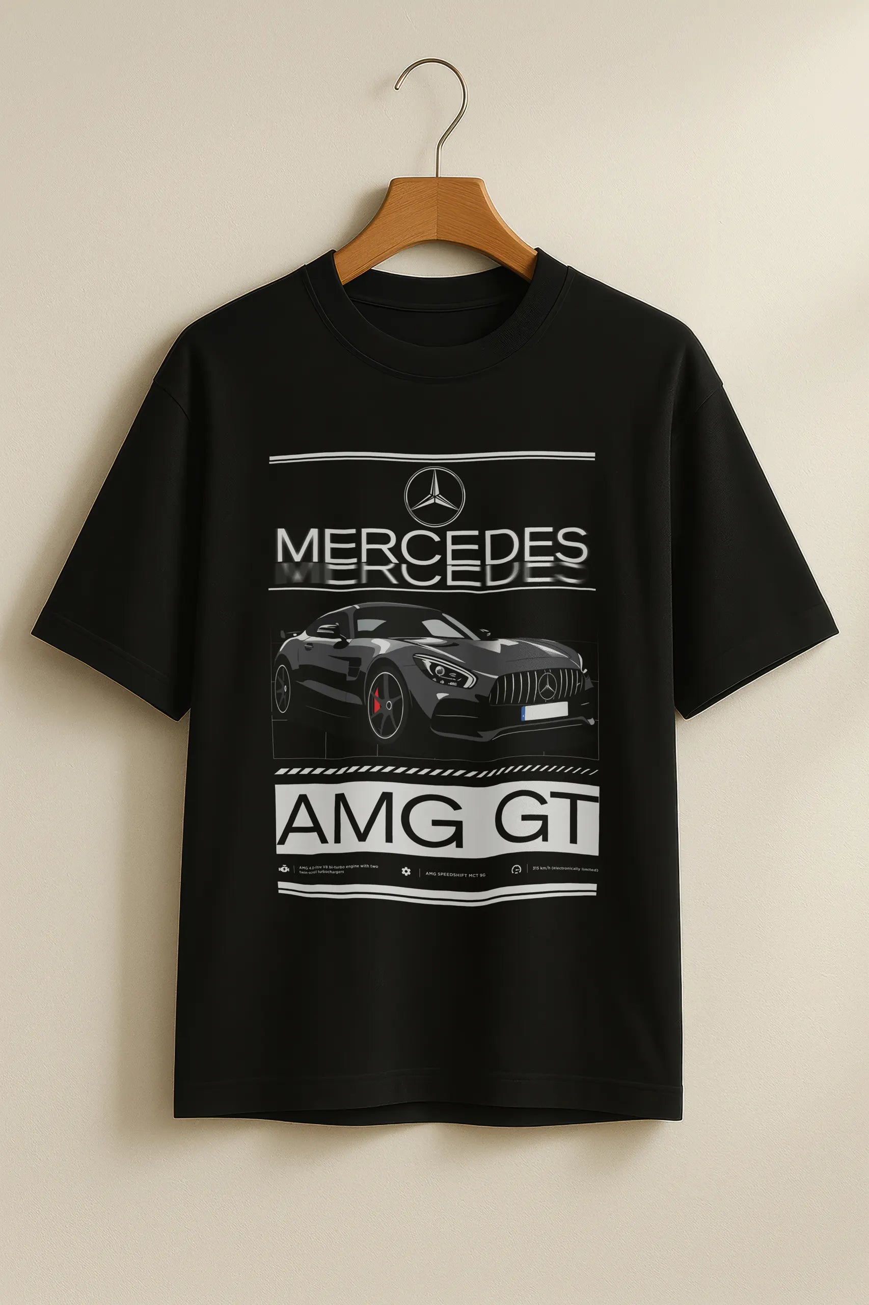 Mercedes! Oversized T-Shirt