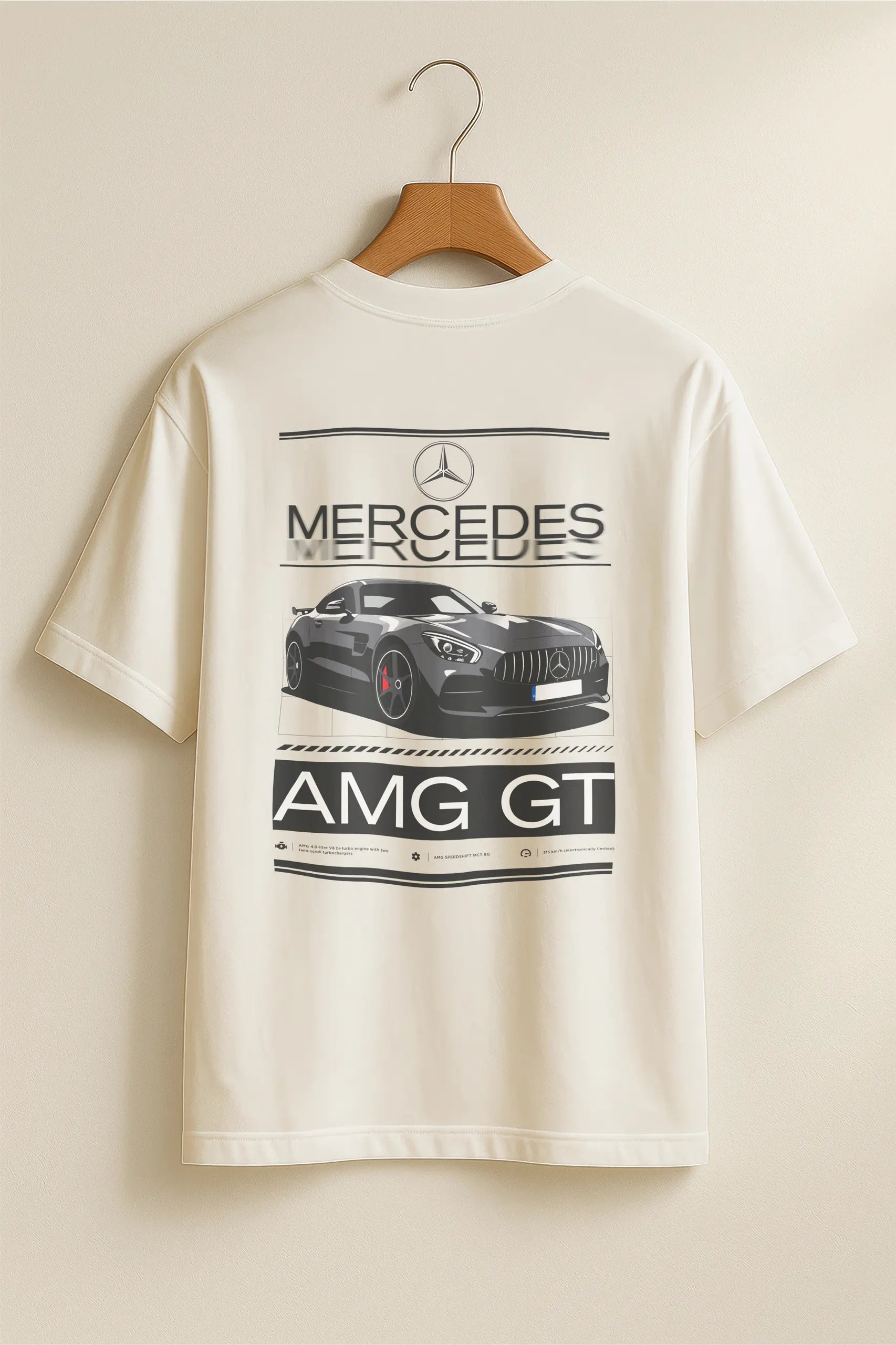Mercedes! Oversized T-Shirt