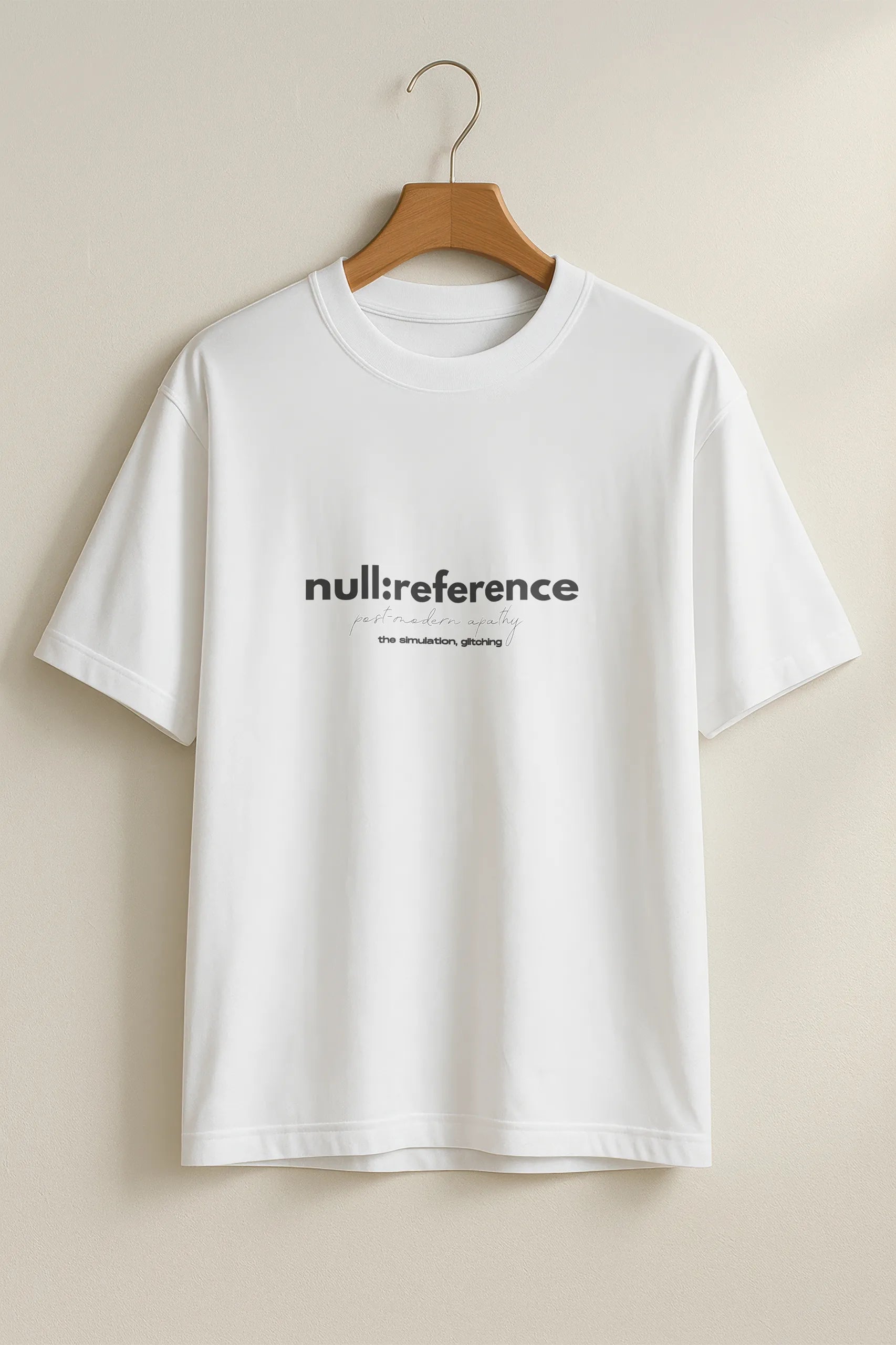 Null:Reference! Oversized Tee