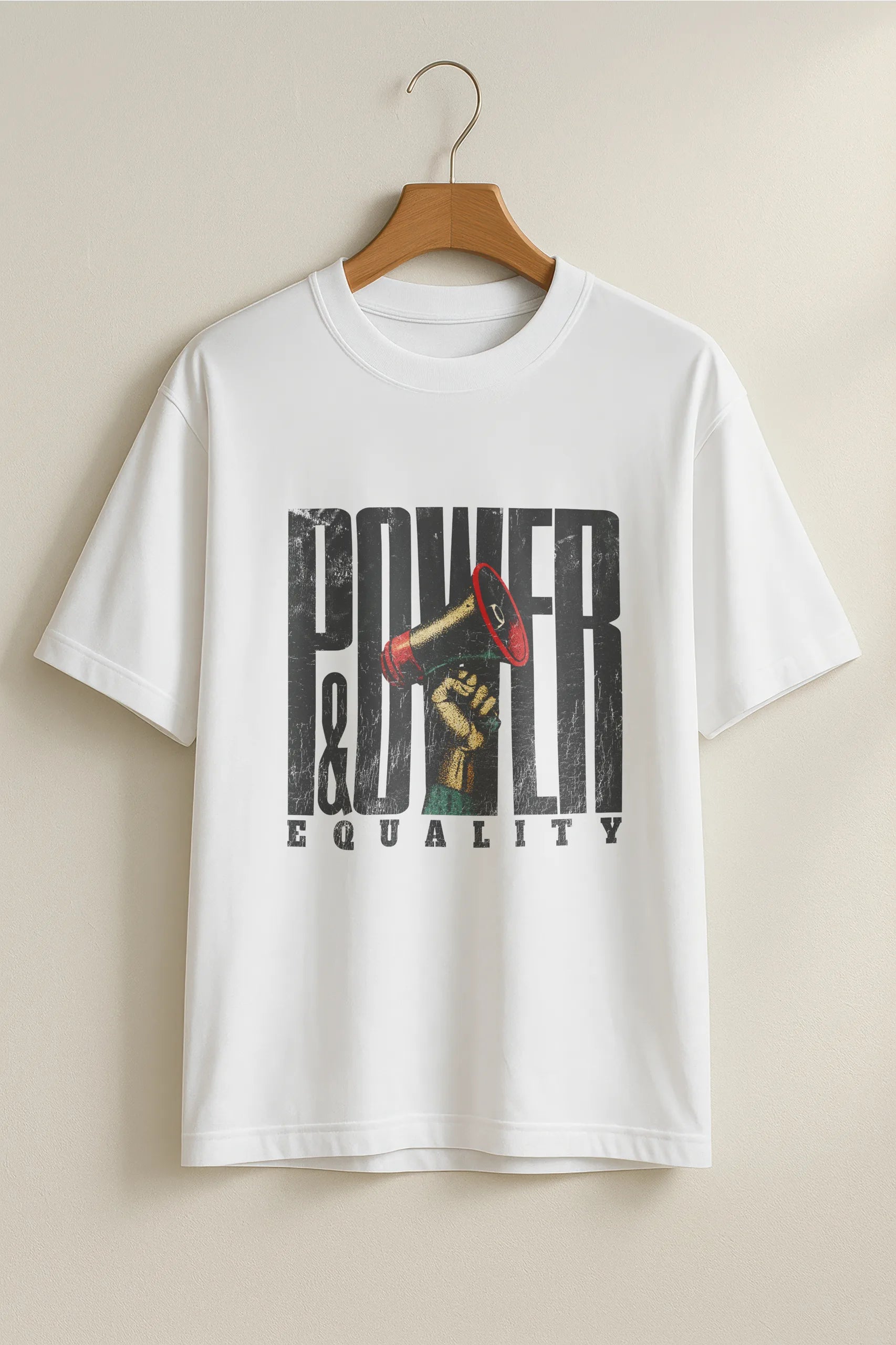Power & Equality! Oversized T-shirt