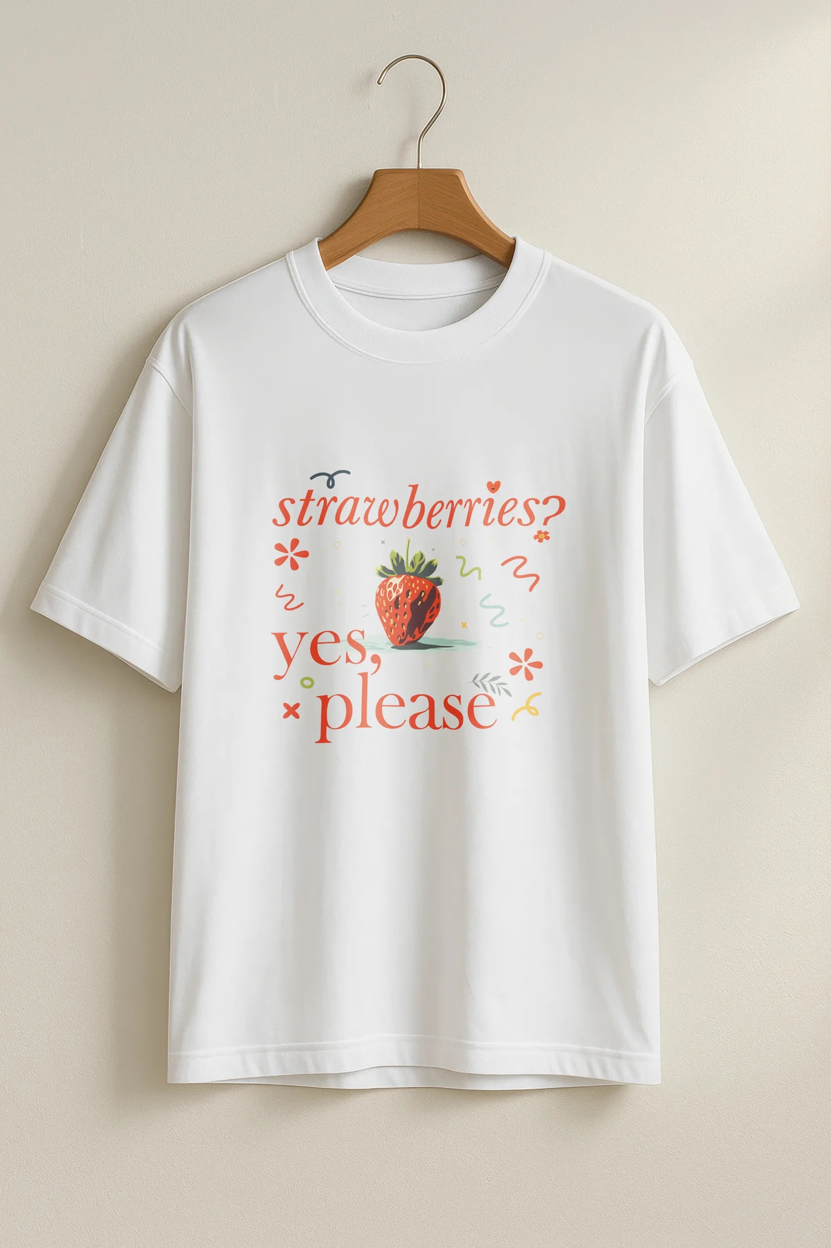Strawberries! Oversized T-Shirt
