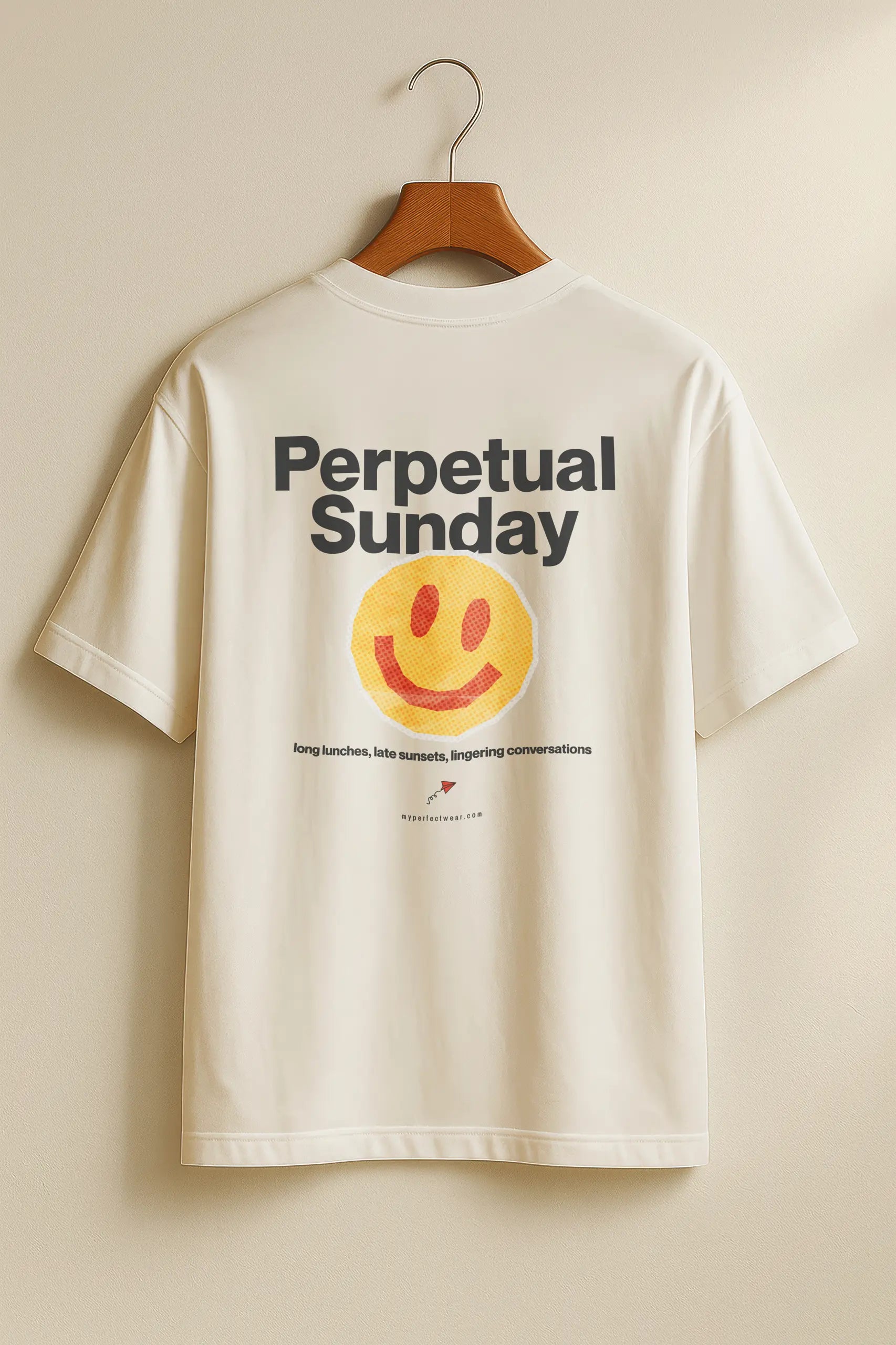 Perpetual Sunday! Oversized Tee